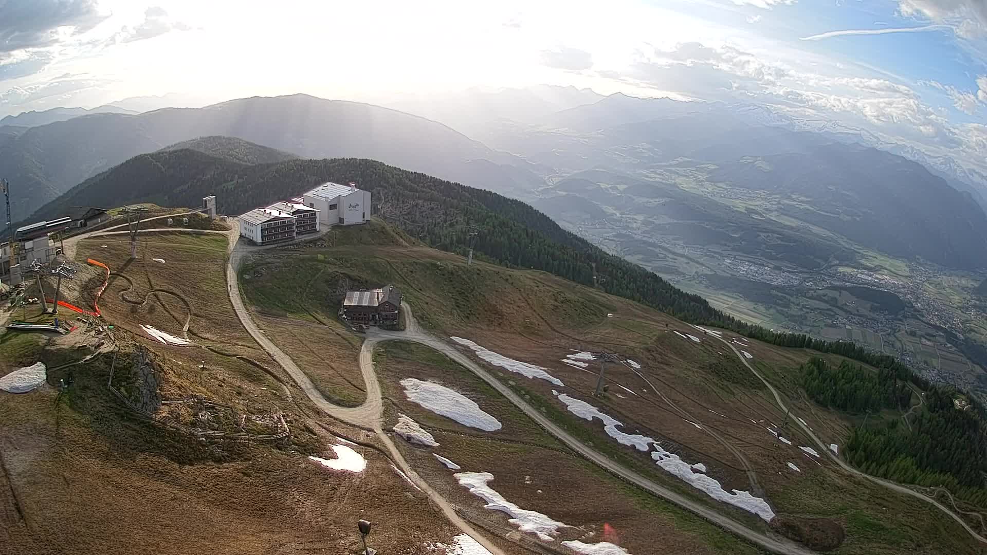 Smučišče Kronplatz – vrh | pogled na Bruneck