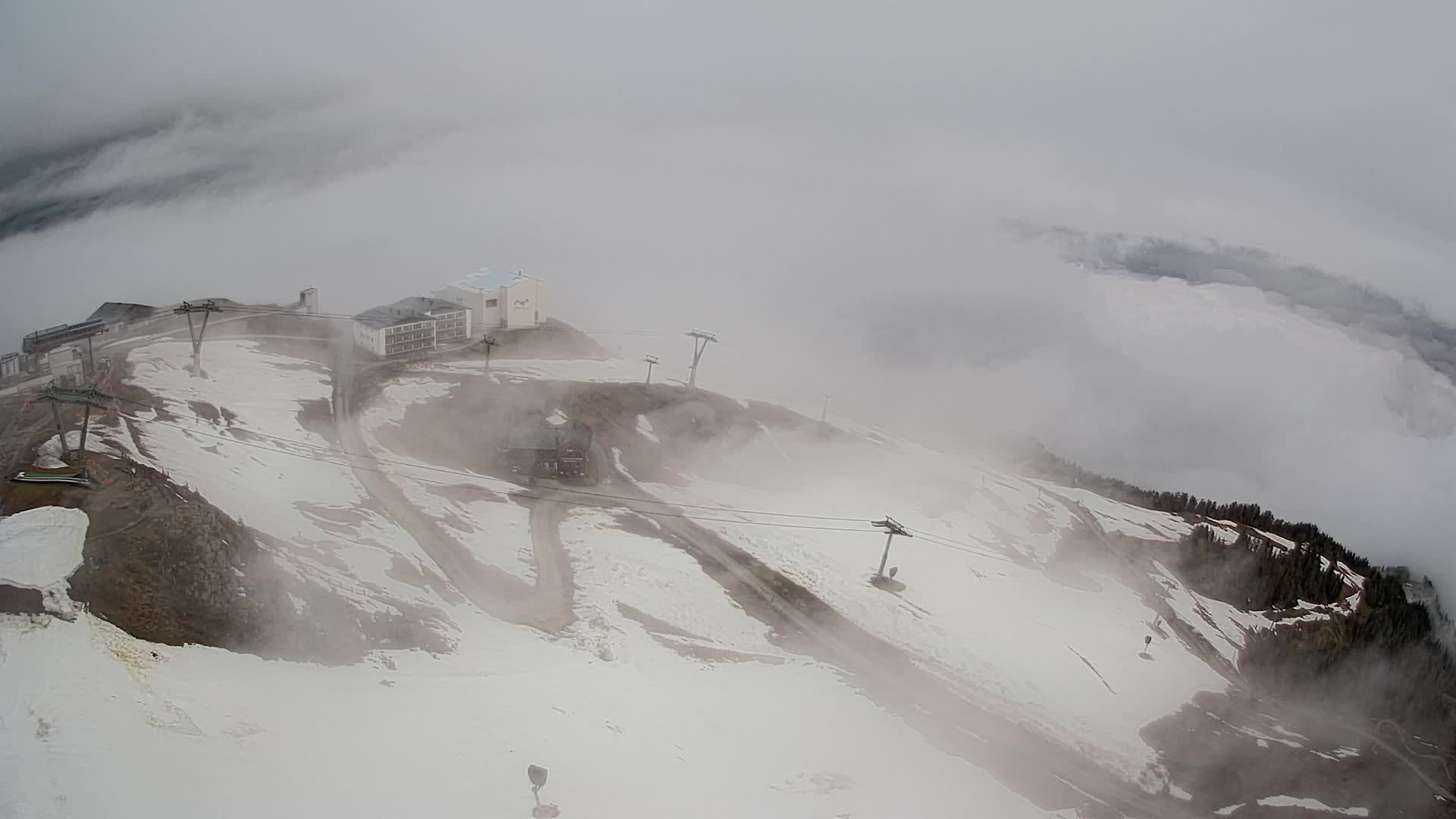 Smučišče Kronplatz – vrh | pogled na Bruneck