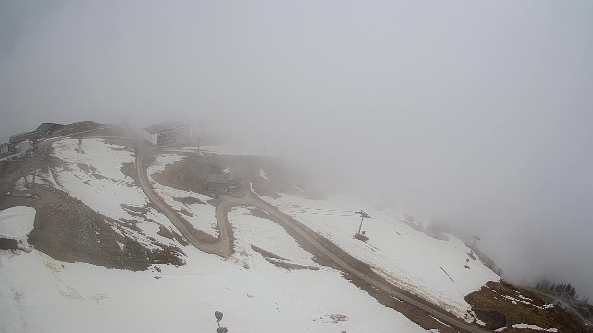Station de ski Kronplatz sommet | vue sur Brunico