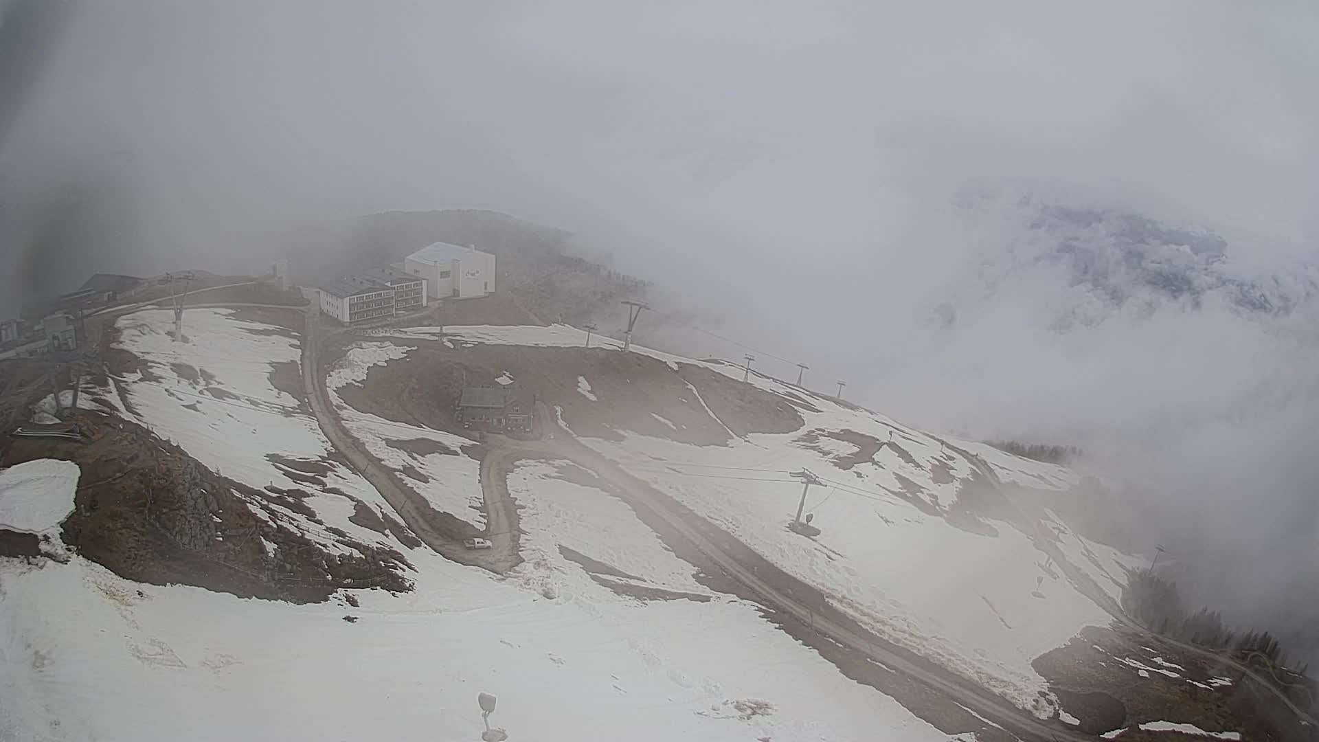 Station de ski Kronplatz sommet | vue sur Brunico