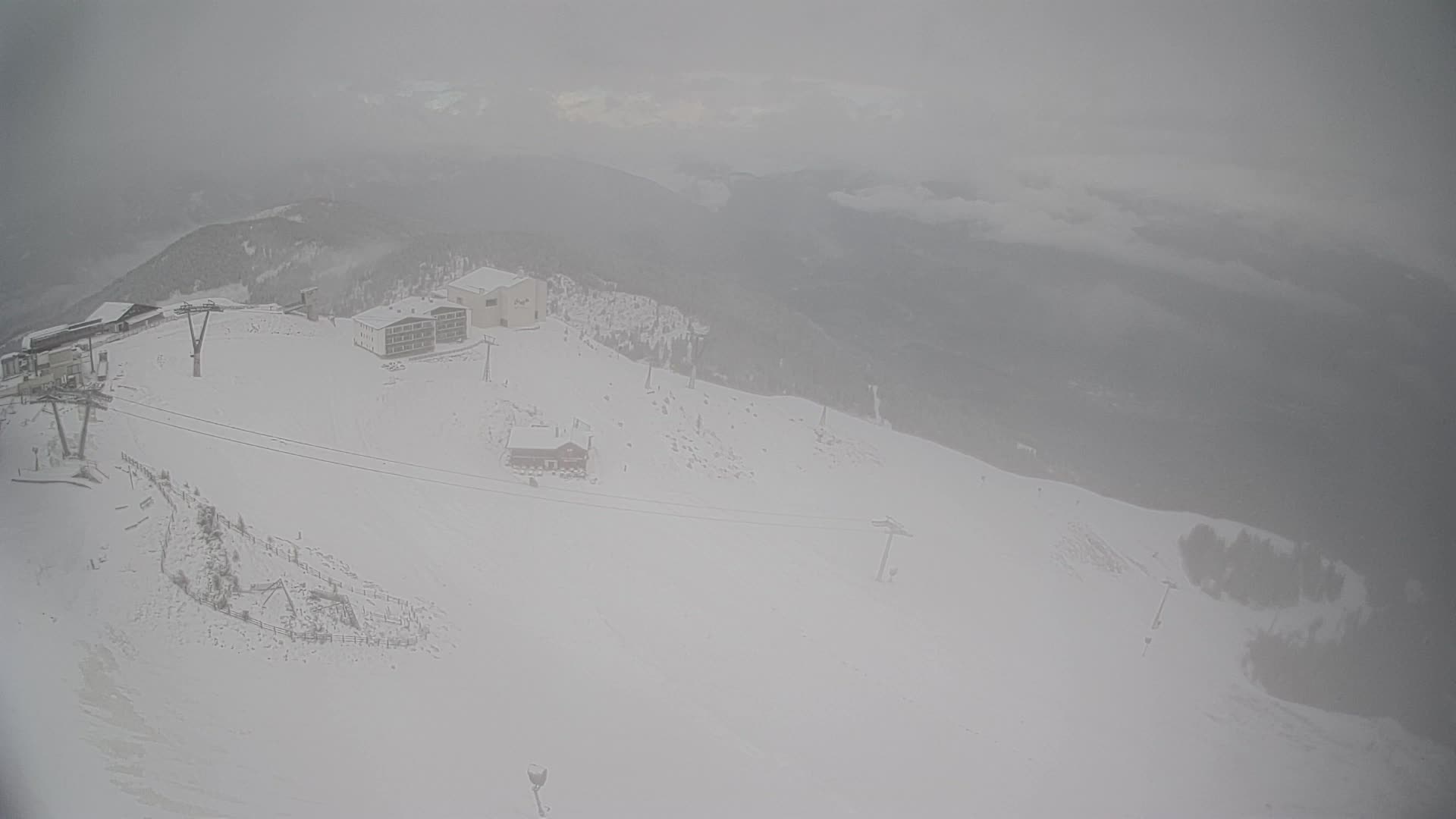 Kronplatz peak Ski resort | view to Bruneck