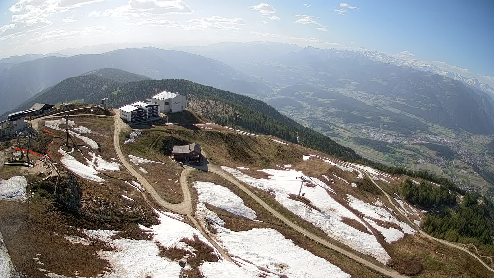 Smučišče Kronplatz – vrh | pogled na Bruneck