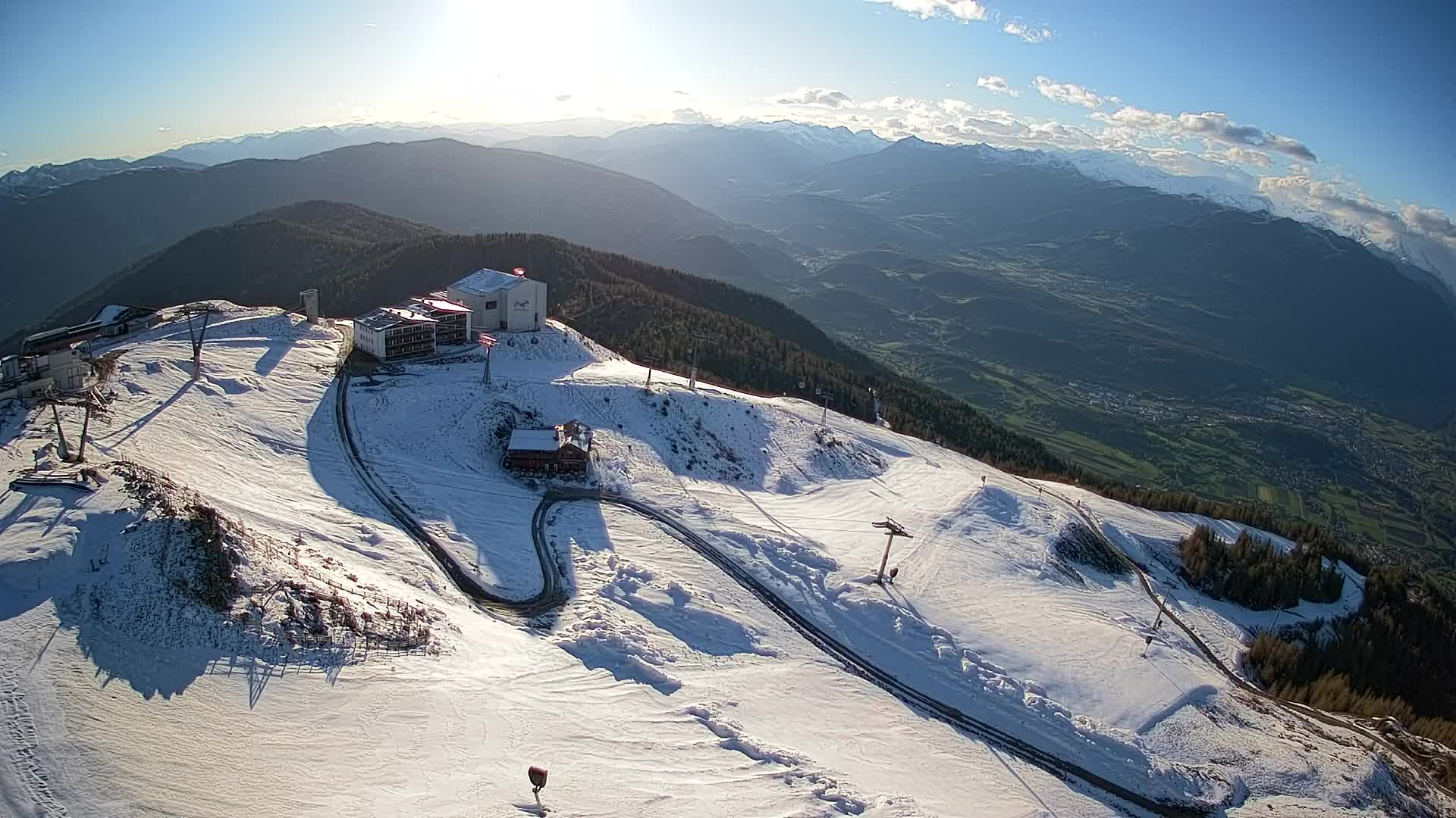 Smučišče Kronplatz – vrh | pogled na Bruneck