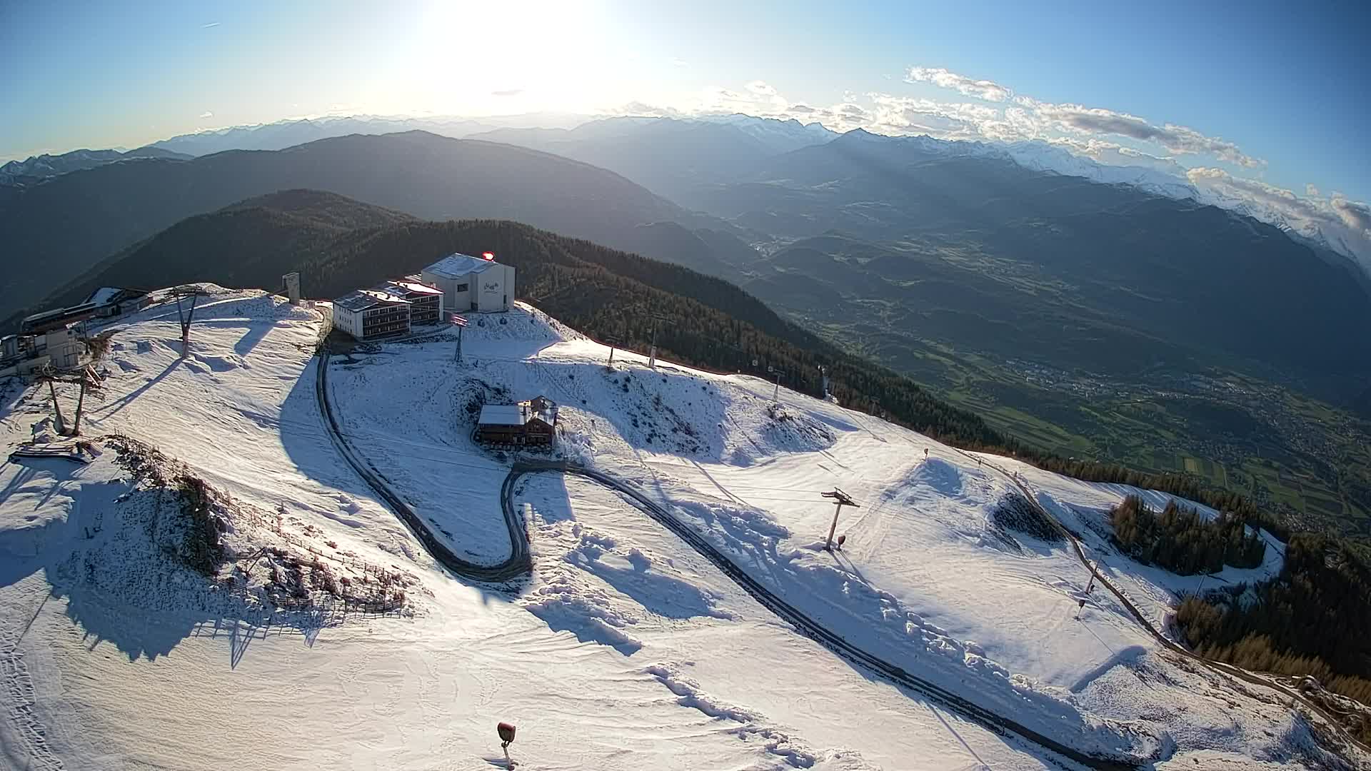 Smučišče Kronplatz – vrh | pogled na Bruneck