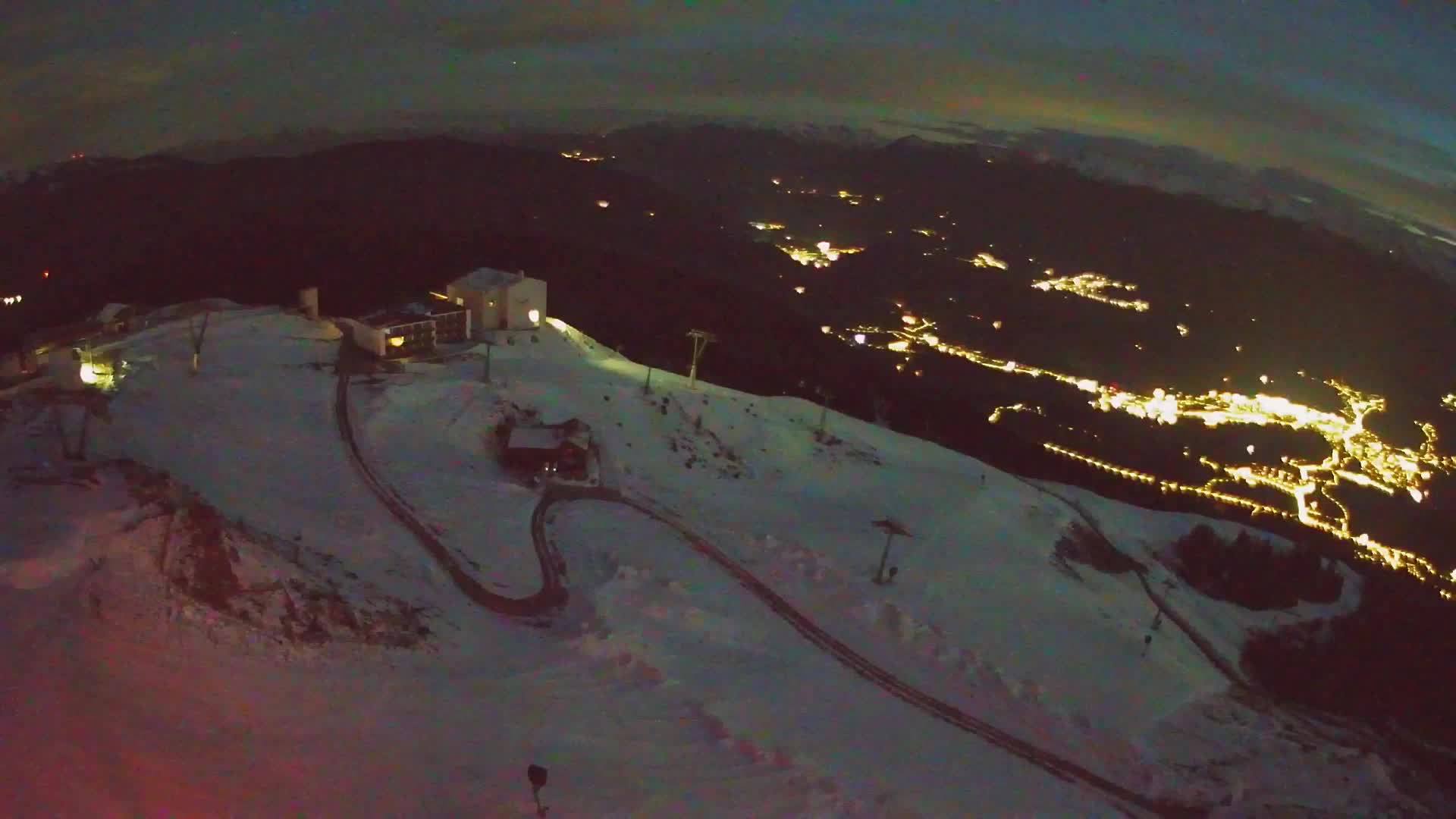 Smučišče Kronplatz – vrh | pogled na Bruneck
