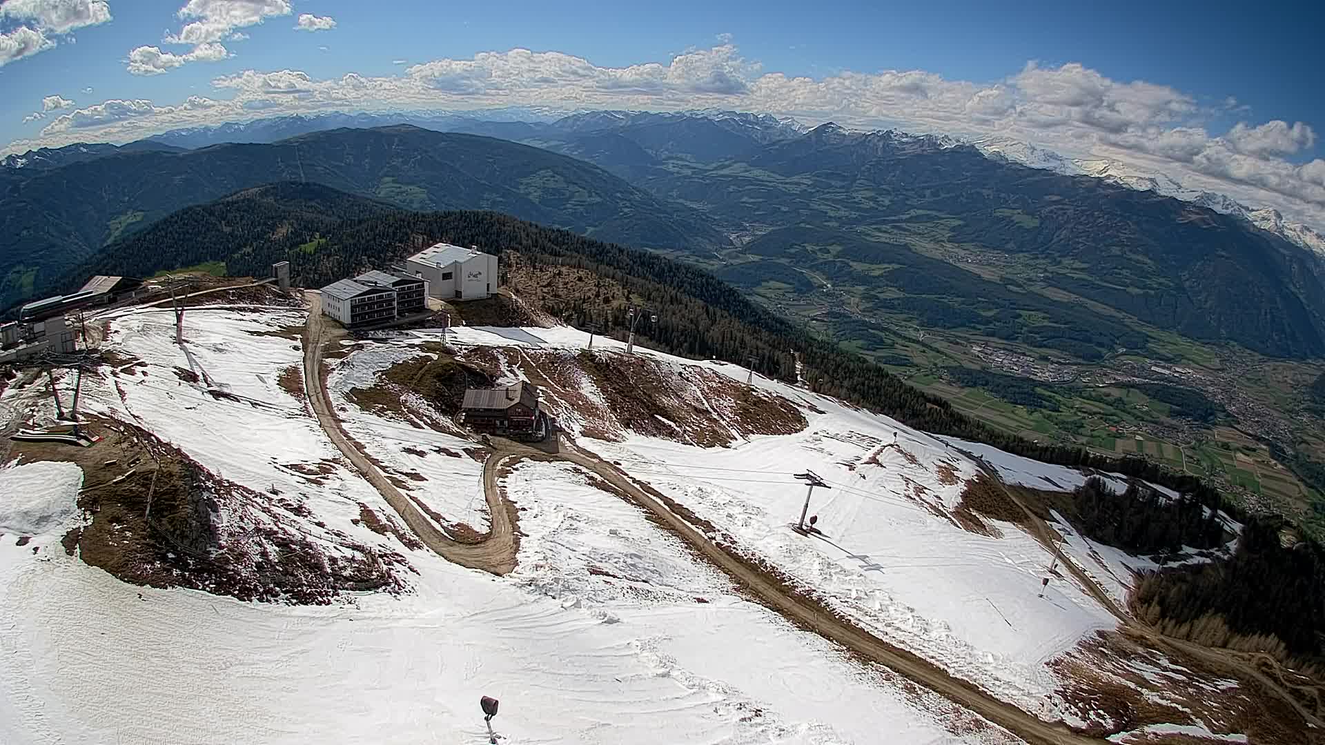 Smučišče Kronplatz – vrh | pogled na Bruneck