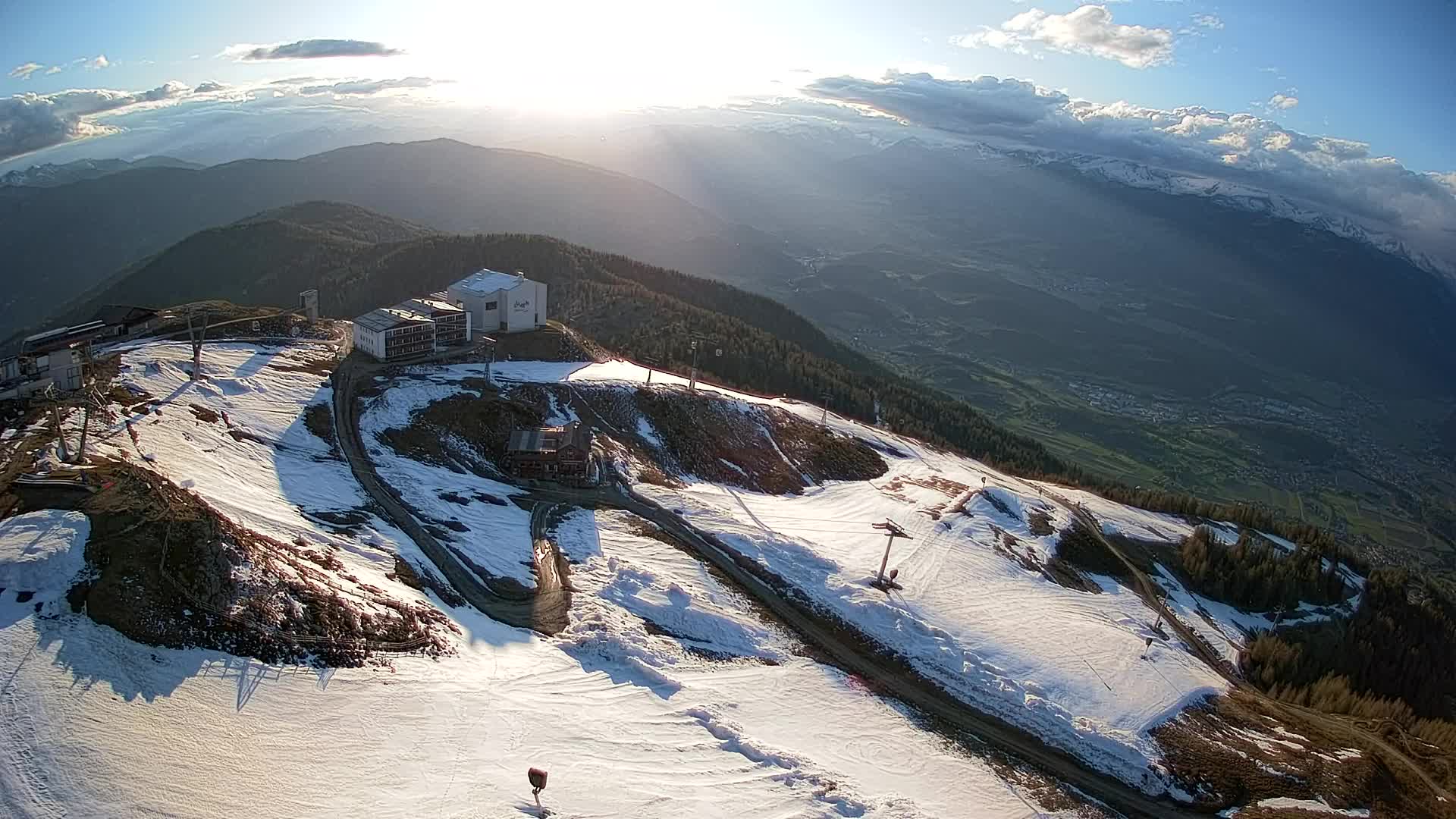Smučišče Kronplatz – vrh | pogled na Bruneck