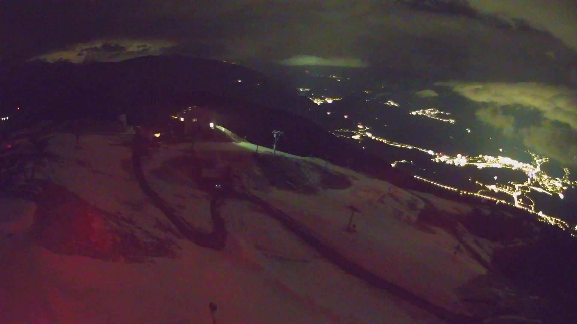 Skigebiet Kronplatz Gipfel | Blick auf Bruneck