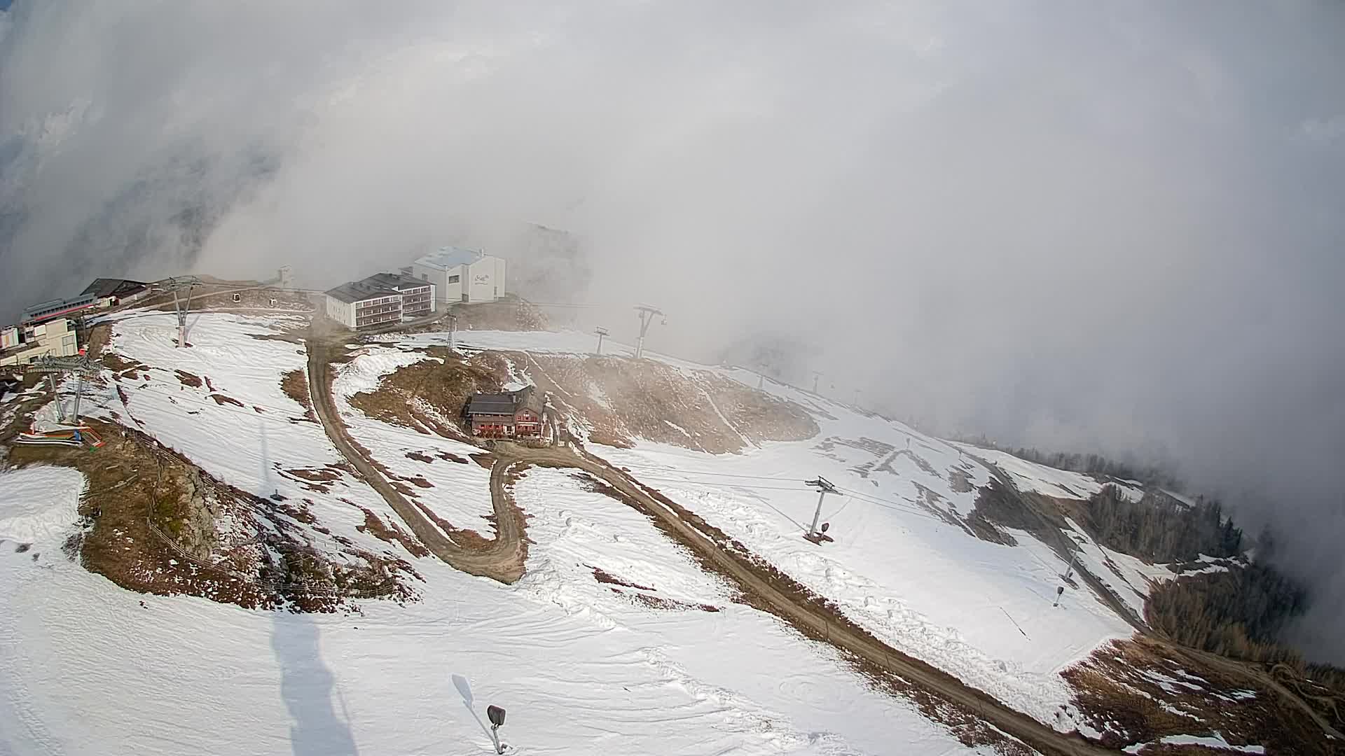 Smučišče Kronplatz – vrh | pogled na Bruneck