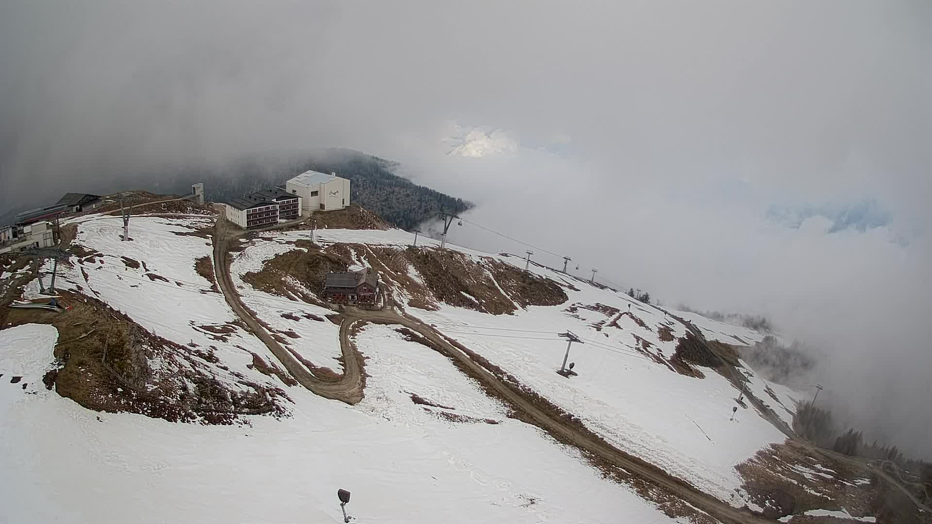 Smučišče Kronplatz – vrh | pogled na Bruneck