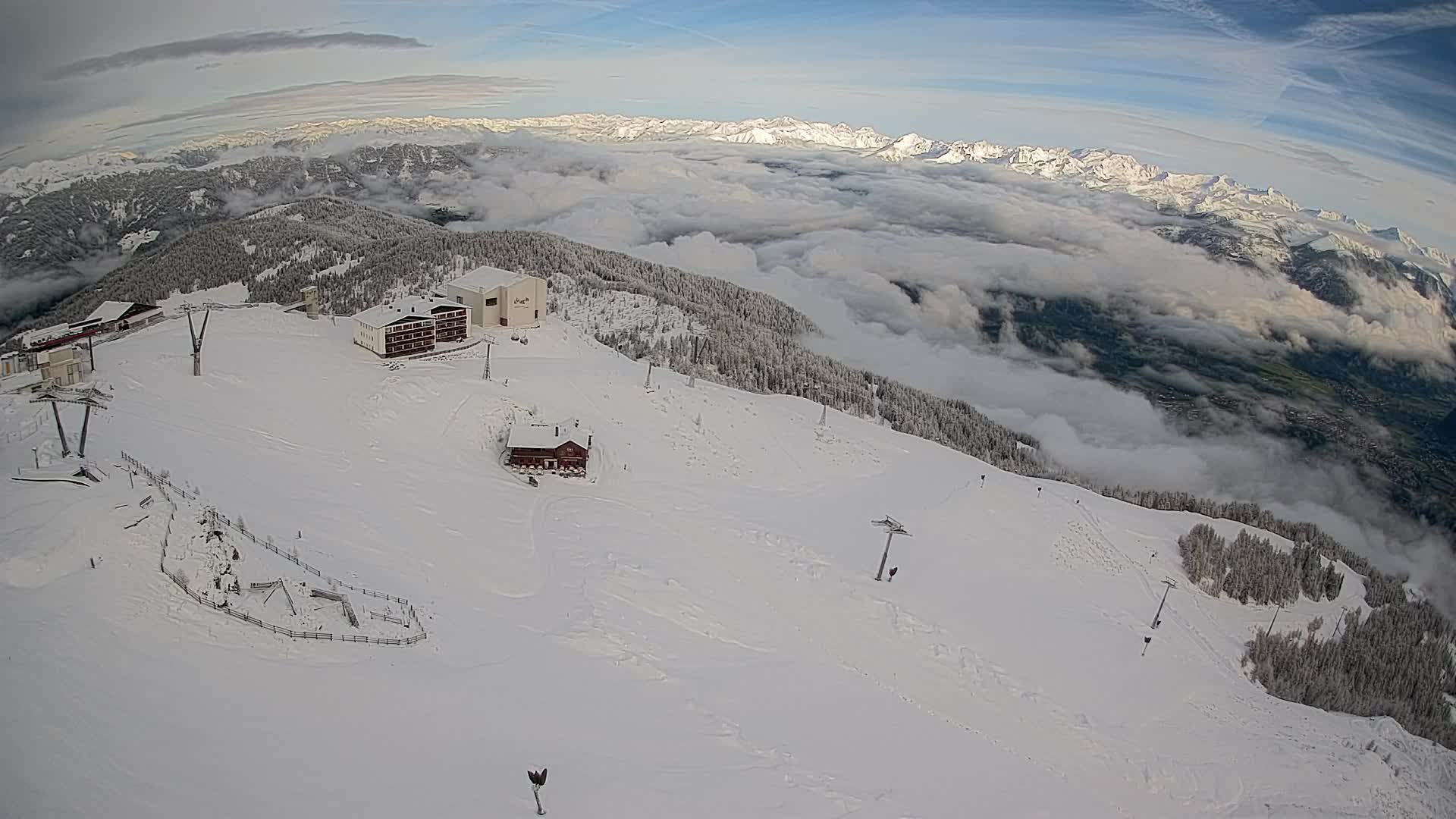 Skijalište Kronplatz – vrh | pogled na Bruneck