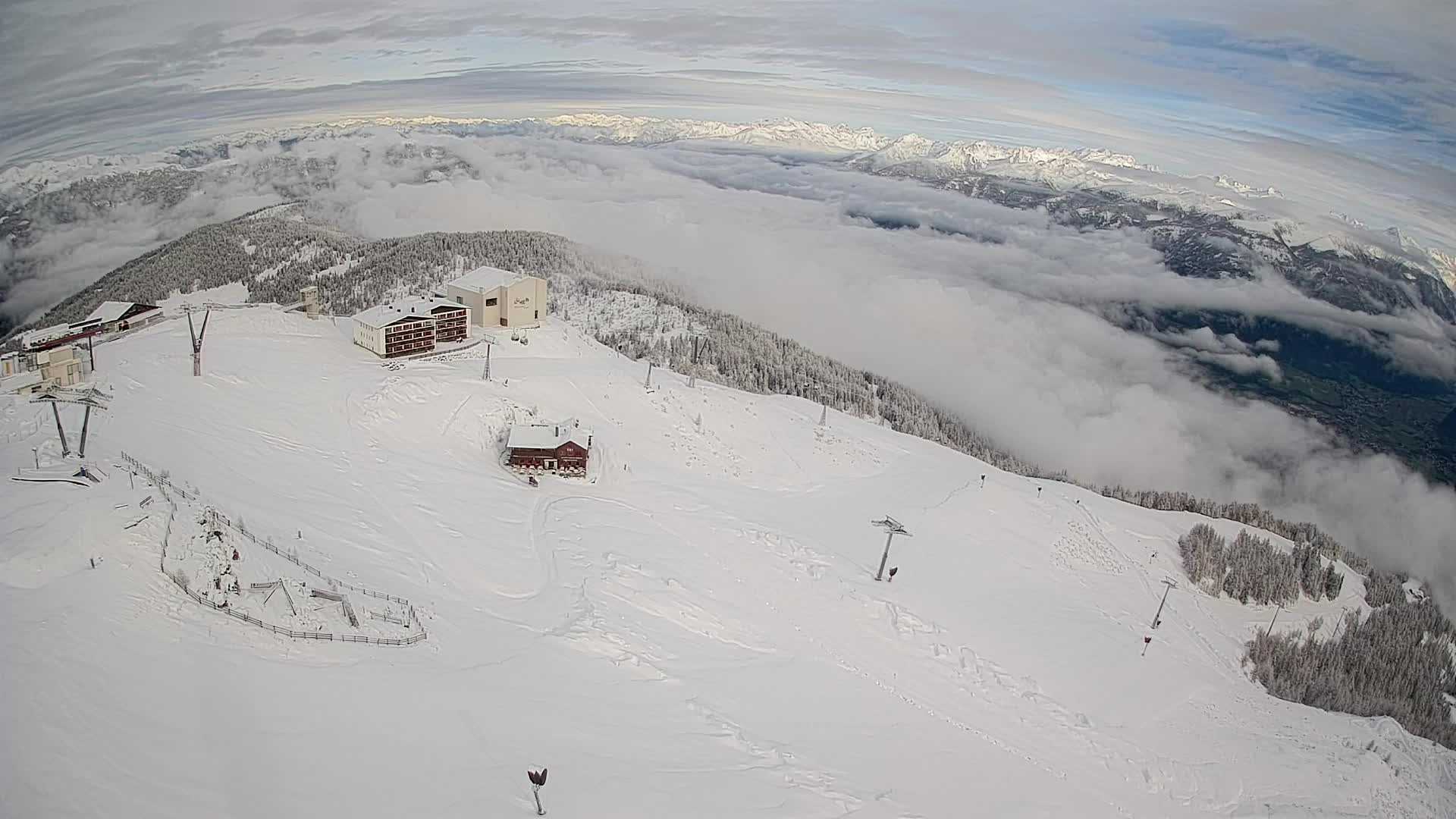 Skijalište Kronplatz – vrh | pogled na Bruneck
