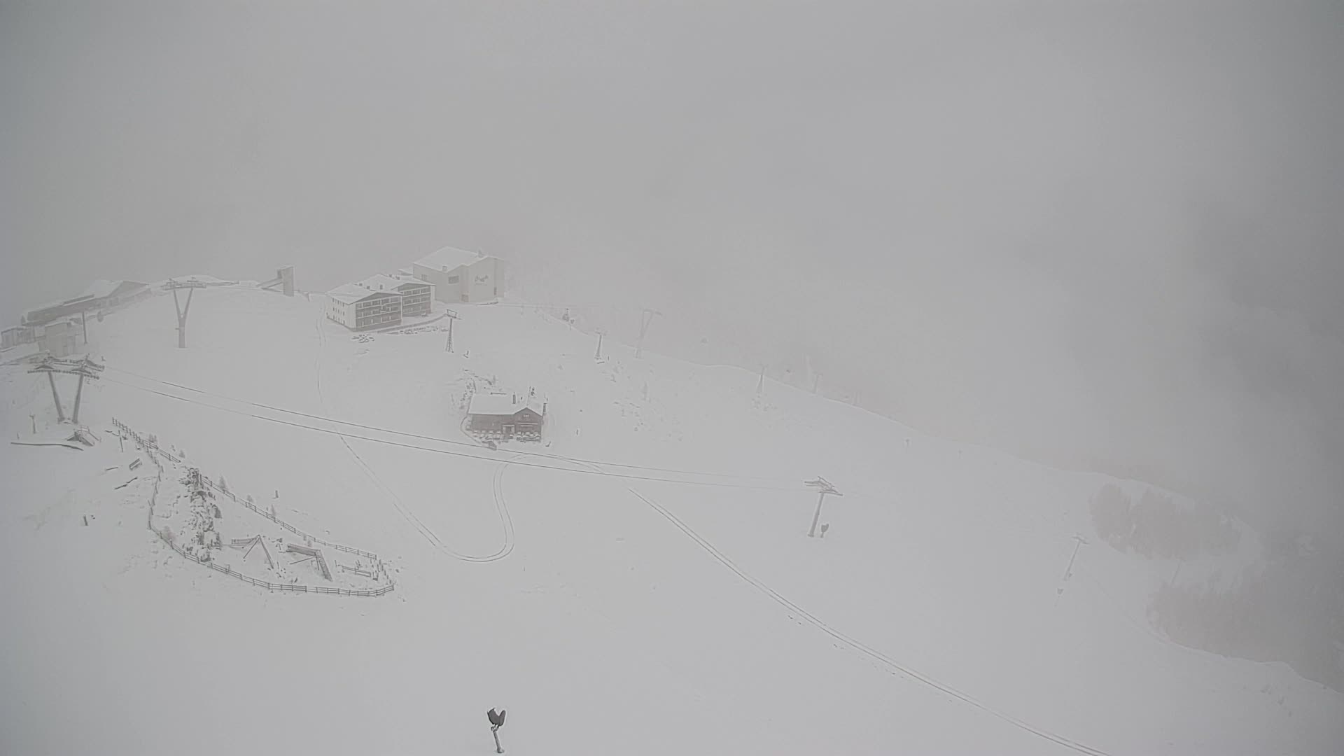 Station de ski Kronplatz sommet | vue sur Brunico