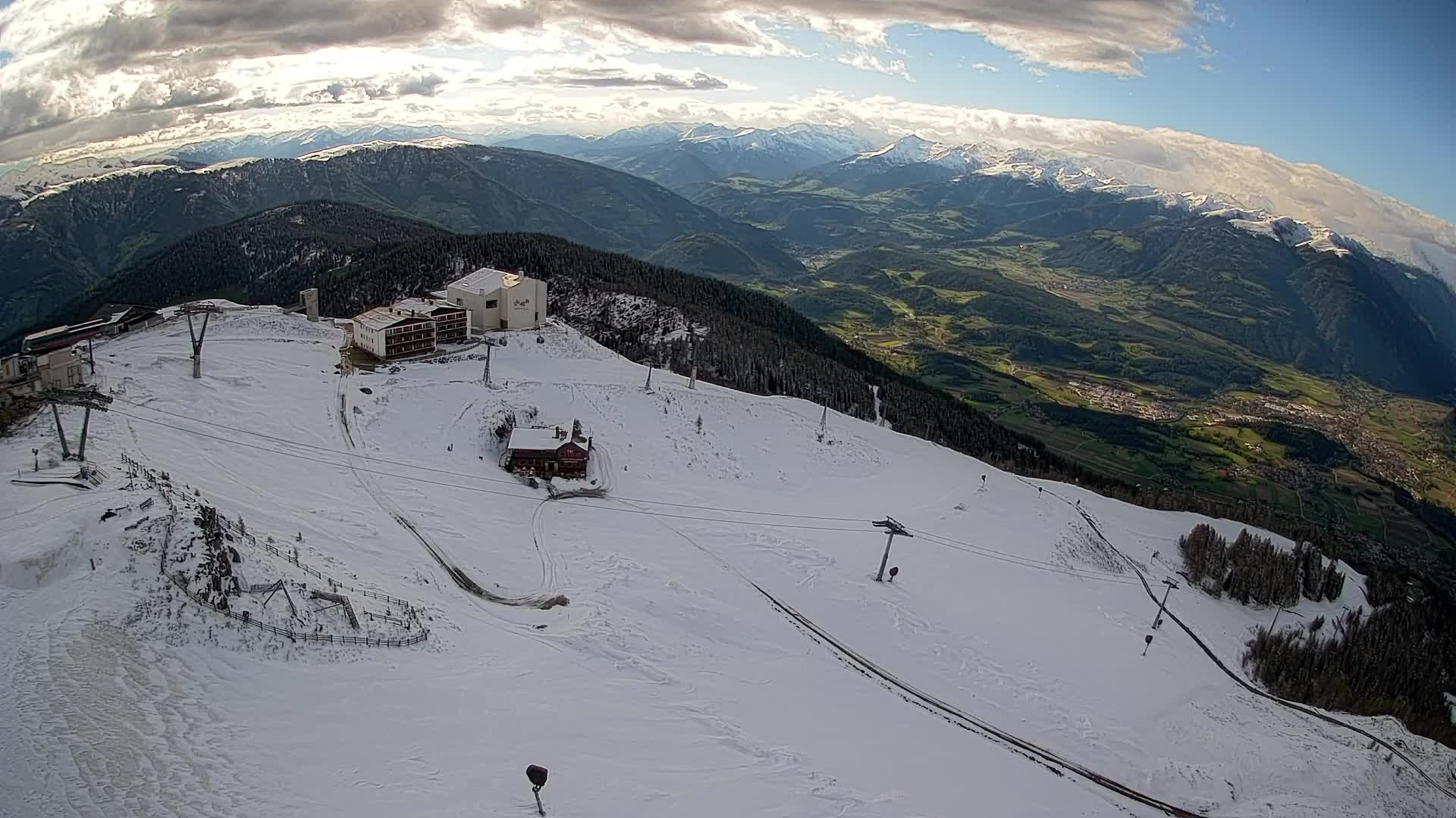 Smučišče Kronplatz – vrh | pogled na Bruneck