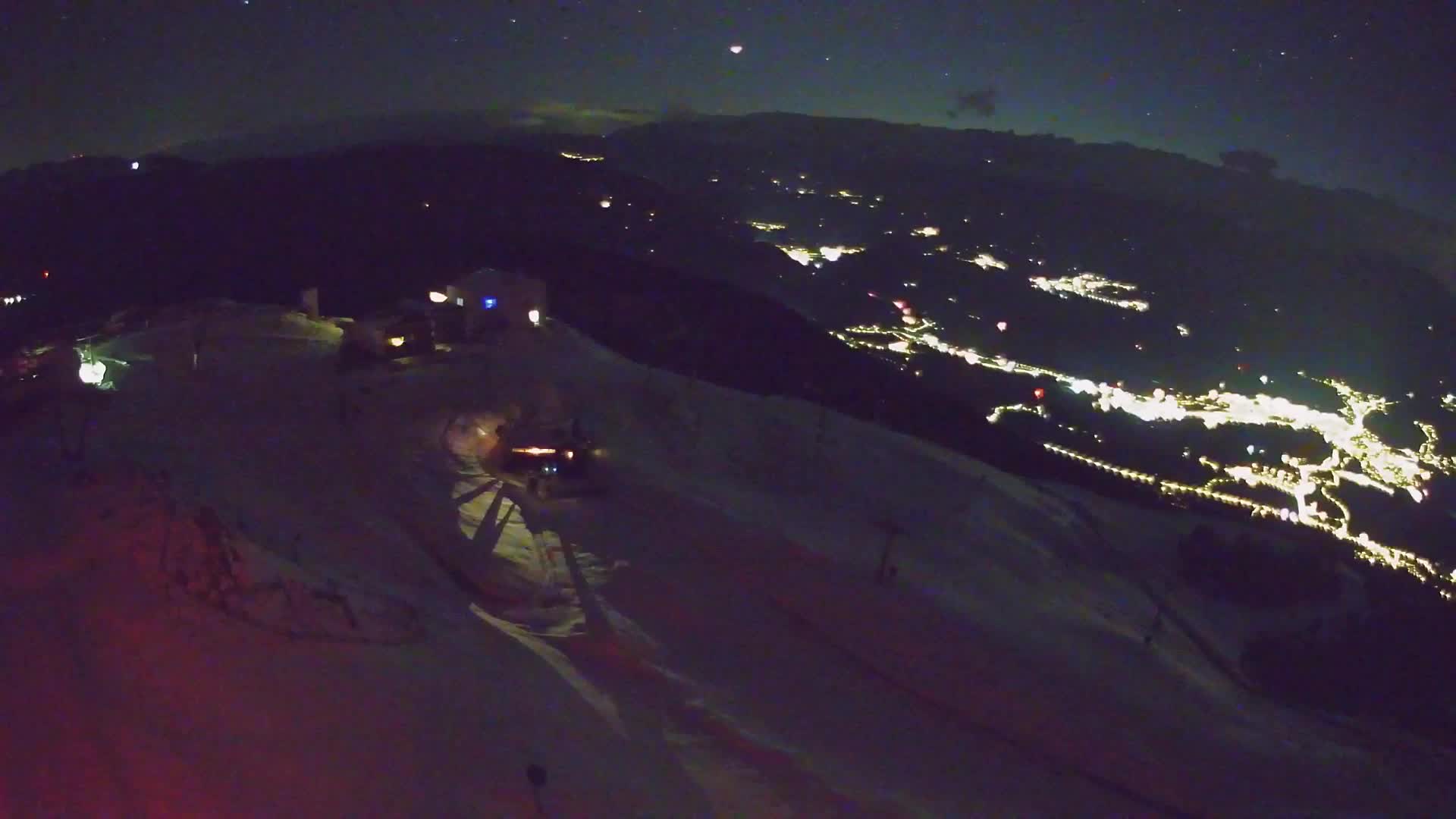 Kronplatz peak Ski resort | view to Bruneck
