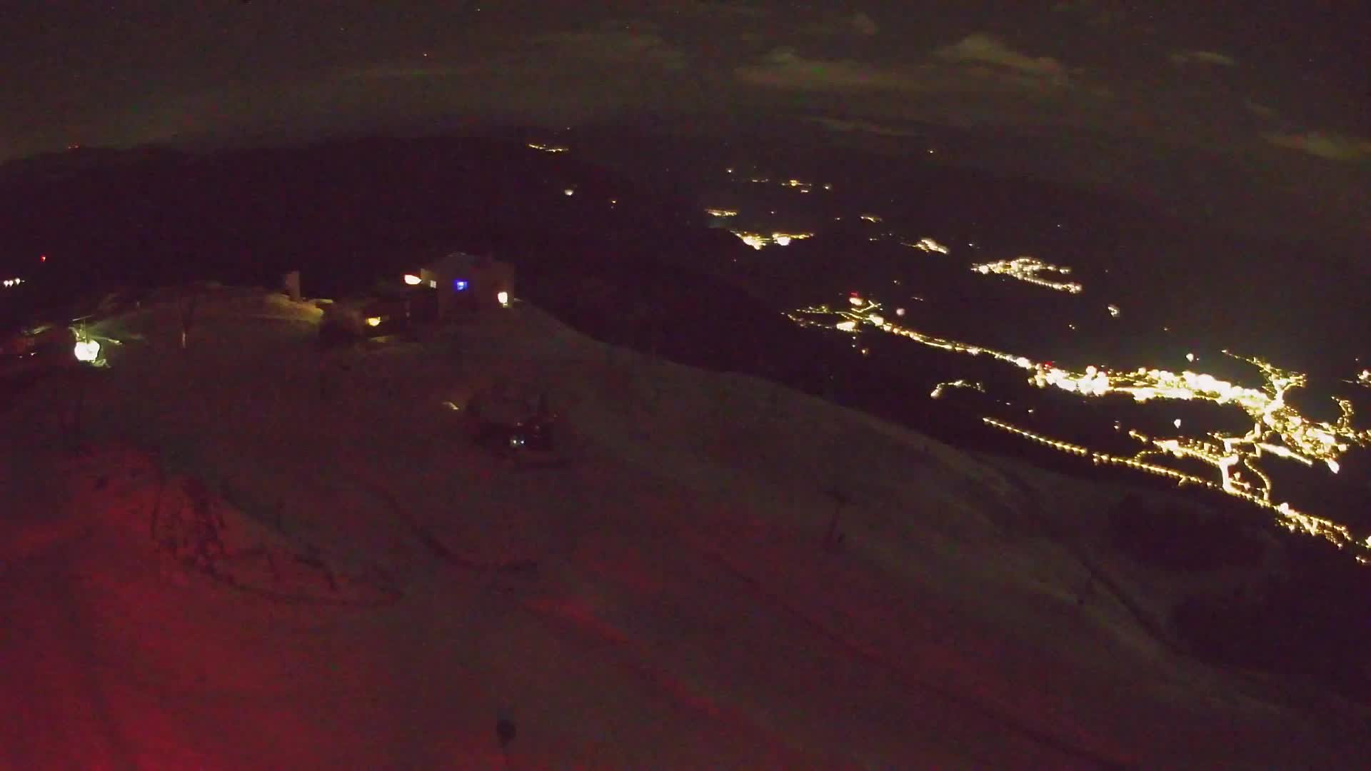 Kronplatz peak Ski resort | view to Bruneck