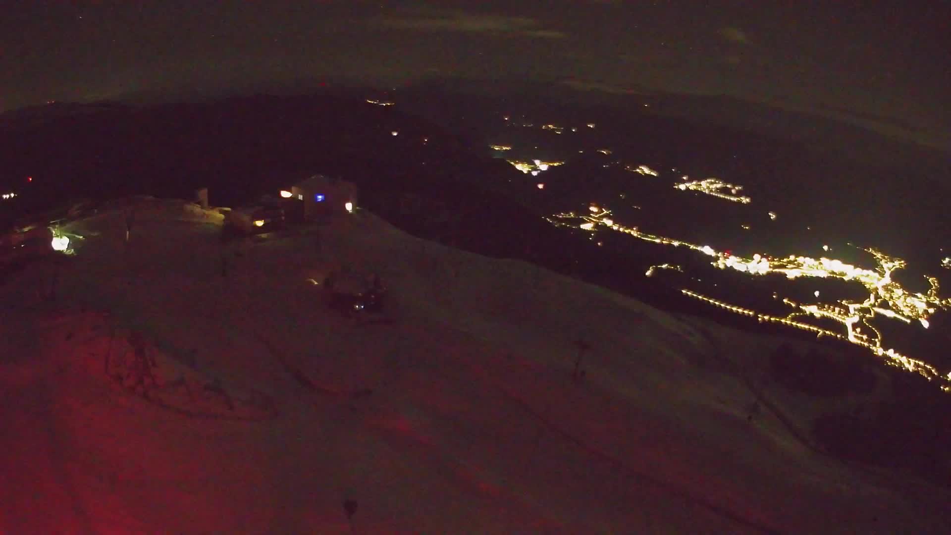 Kronplatz peak Ski resort | view to Bruneck