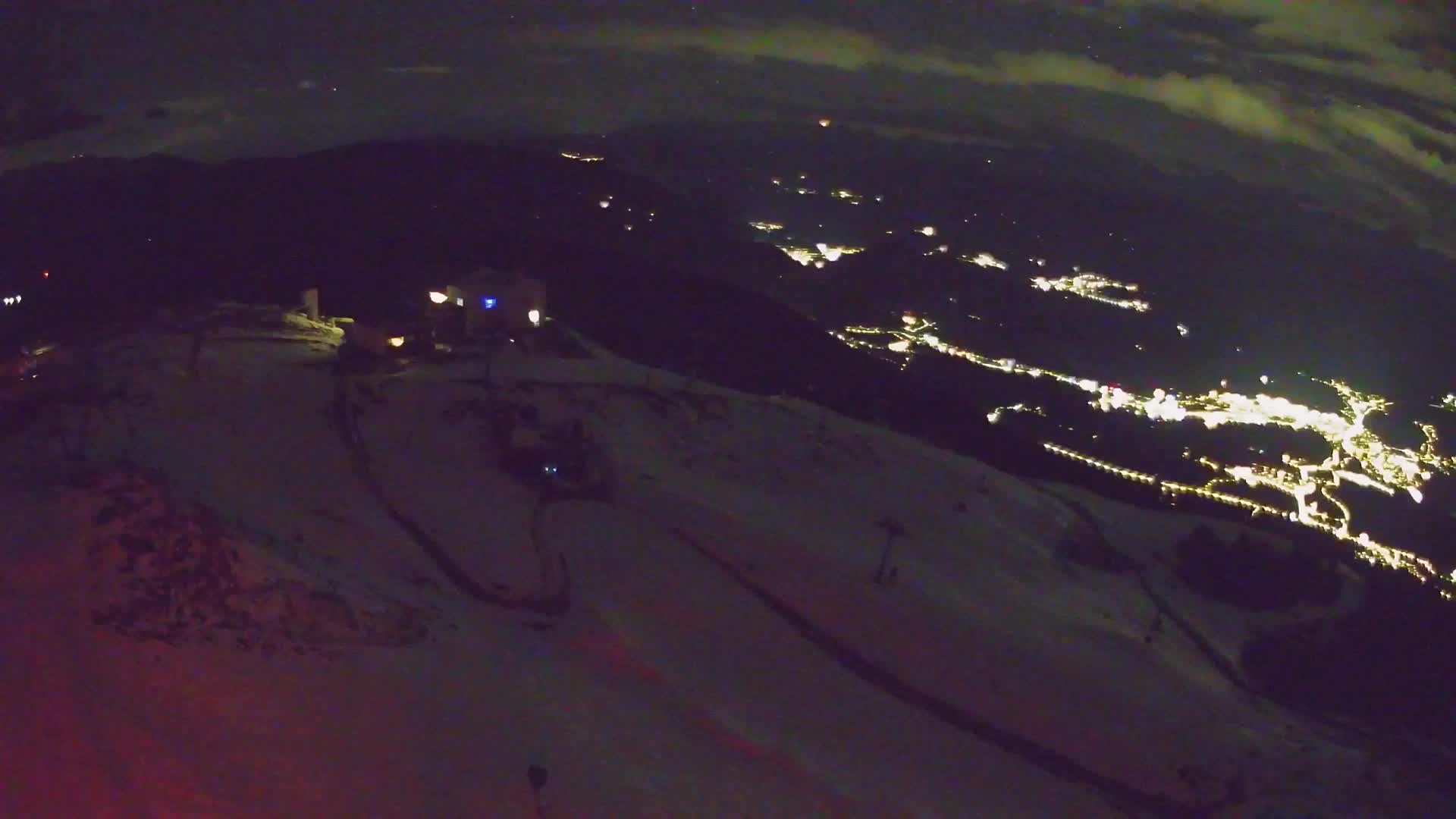Kronplatz peak Ski resort | view to Bruneck