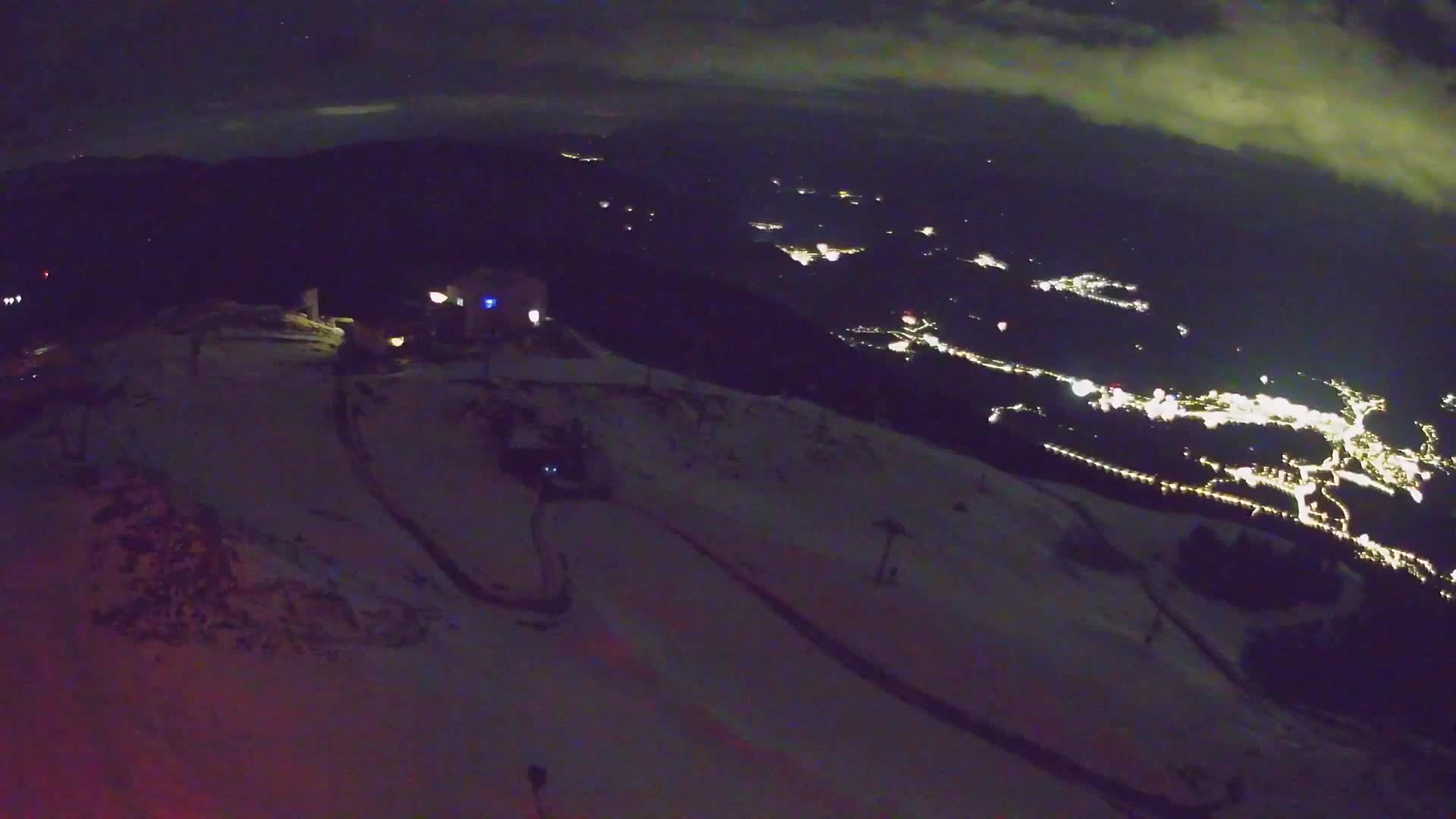 Kronplatz peak Ski resort | view to Bruneck
