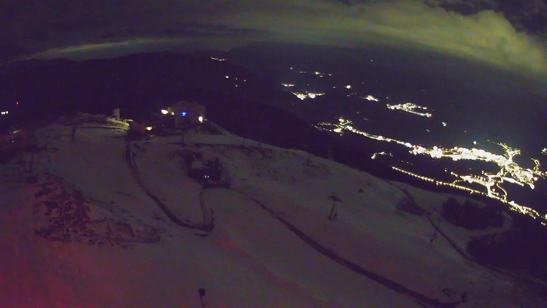 Skigebiet Kronplatz Gipfel | Blick auf Bruneck