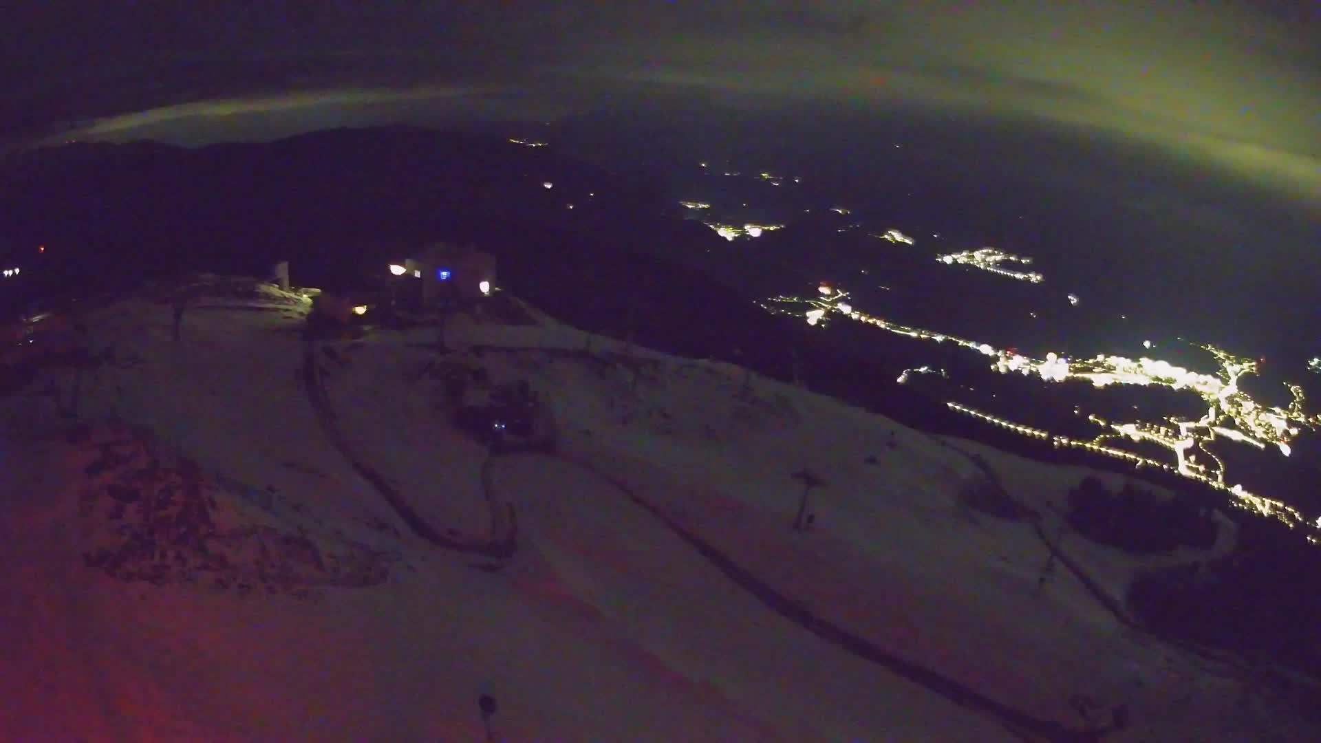 Kronplatz peak Ski resort | view to Bruneck