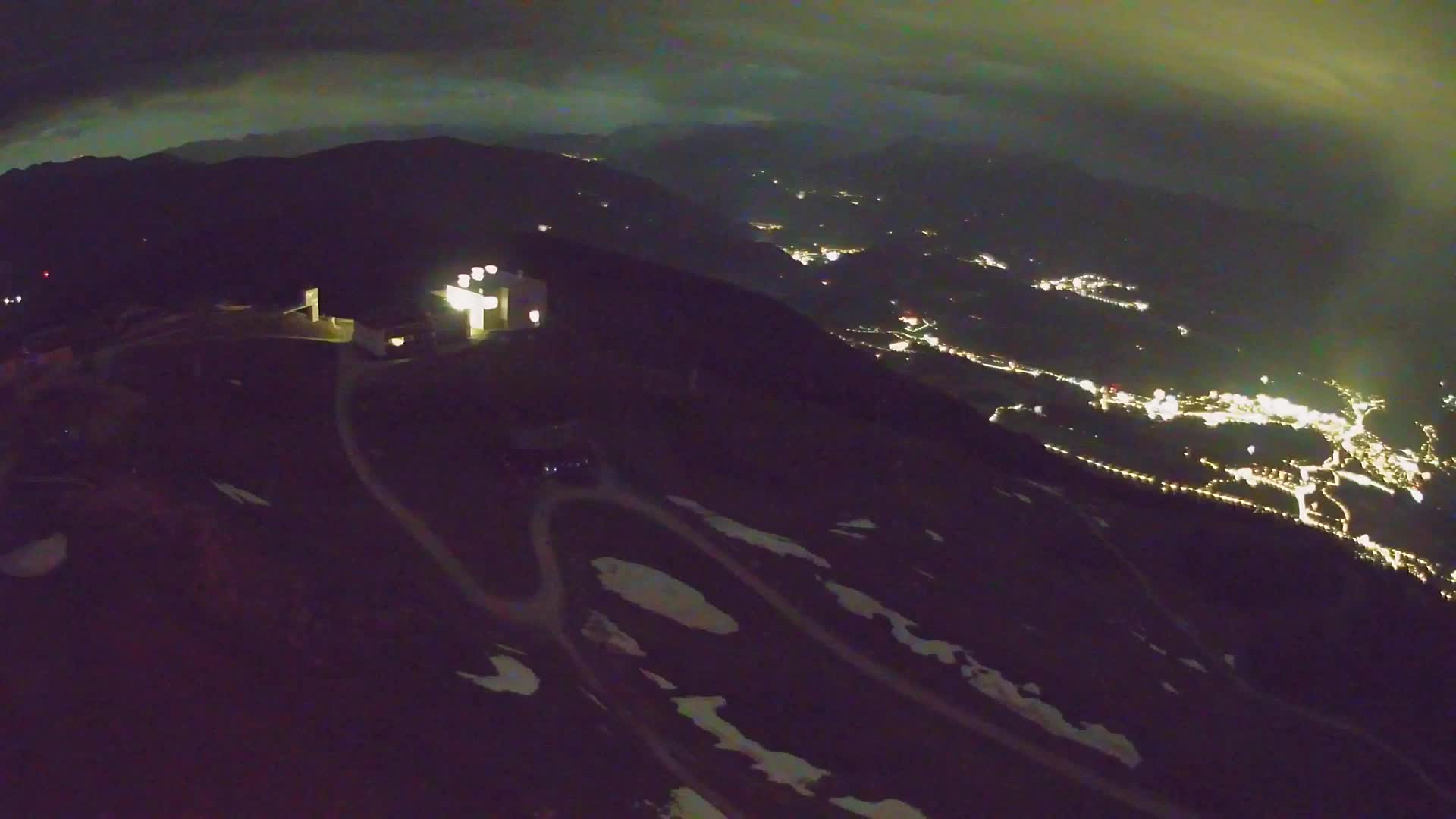 Station de ski Kronplatz sommet | vue sur Brunico