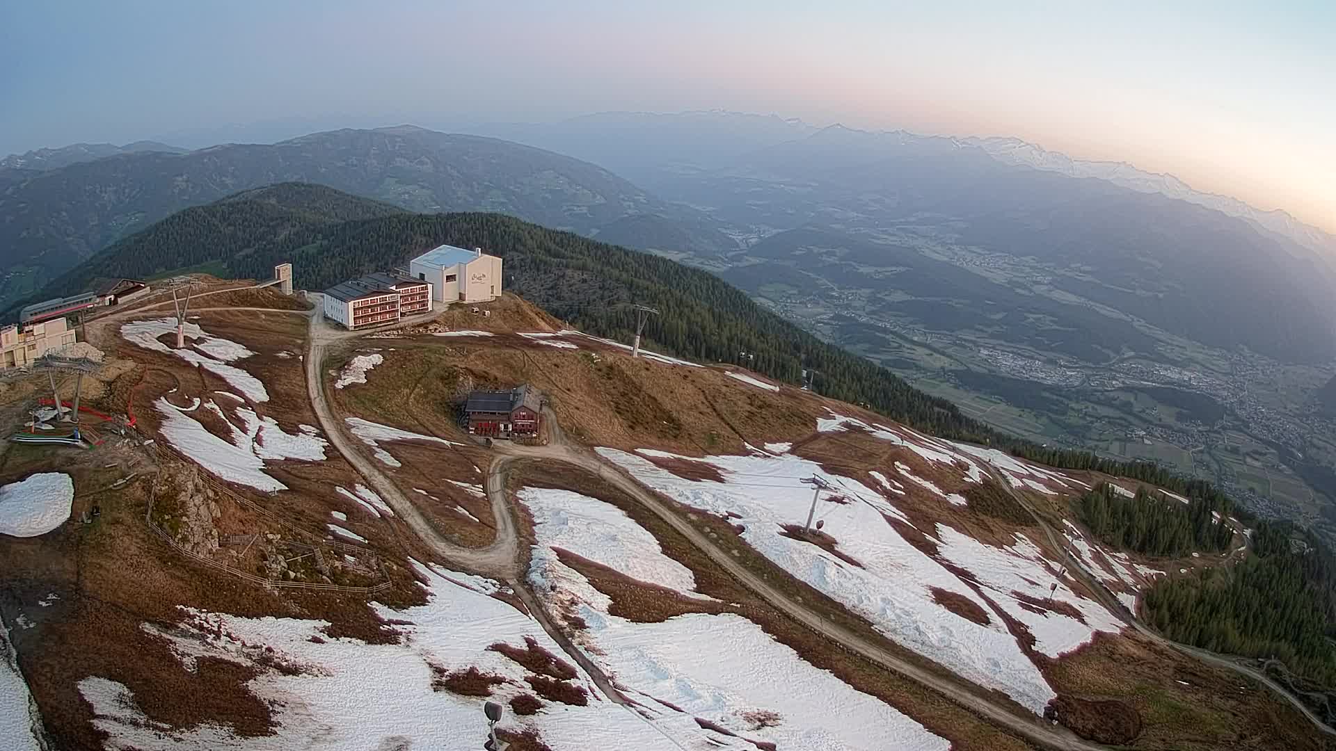 Smučišče Kronplatz – vrh | pogled na Bruneck