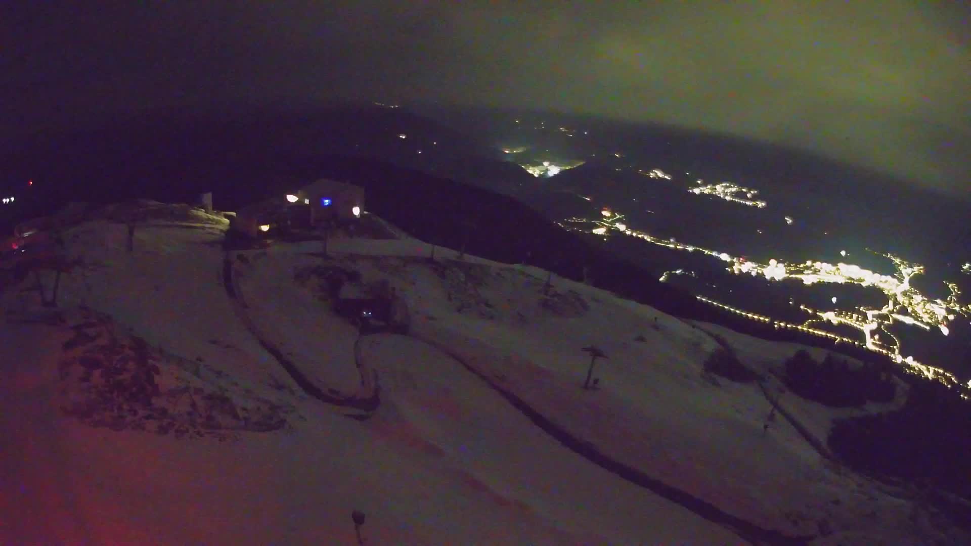 Skigebiet Kronplatz Gipfel | Blick auf Bruneck