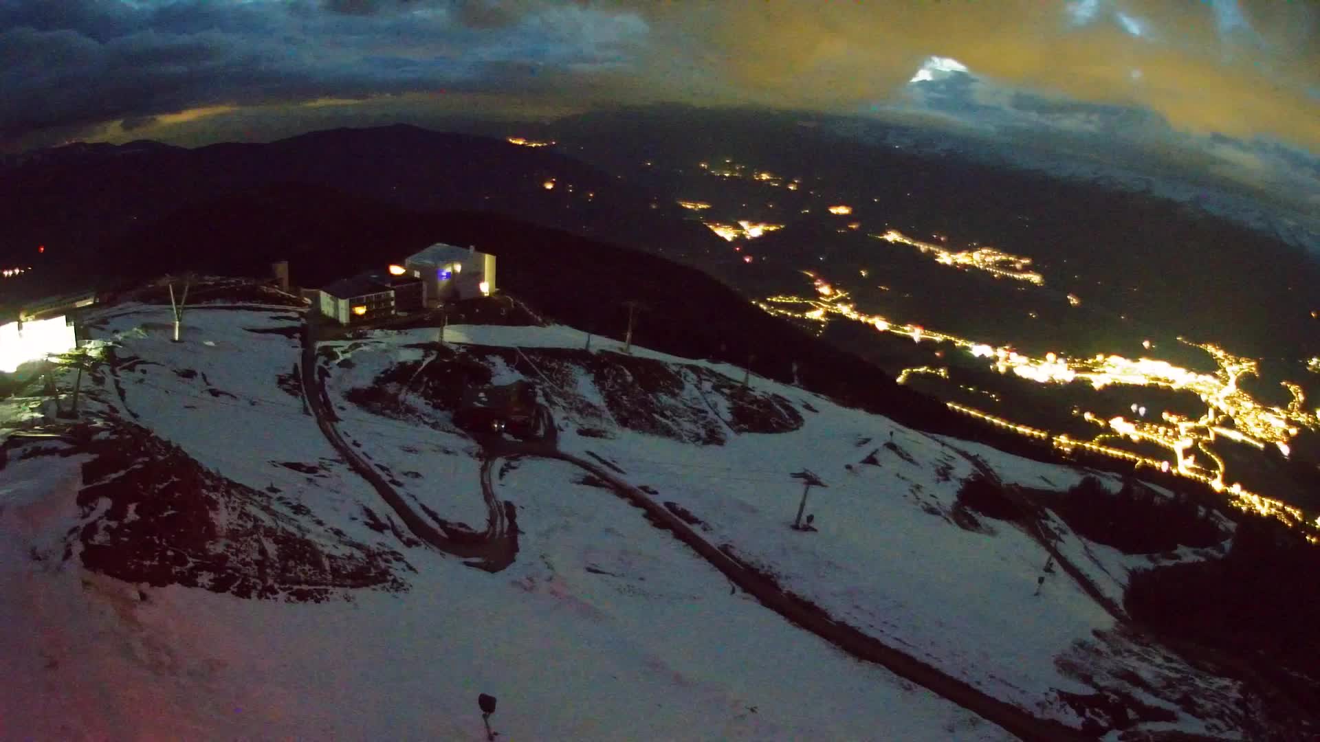 Smučišče Kronplatz – vrh | pogled na Bruneck