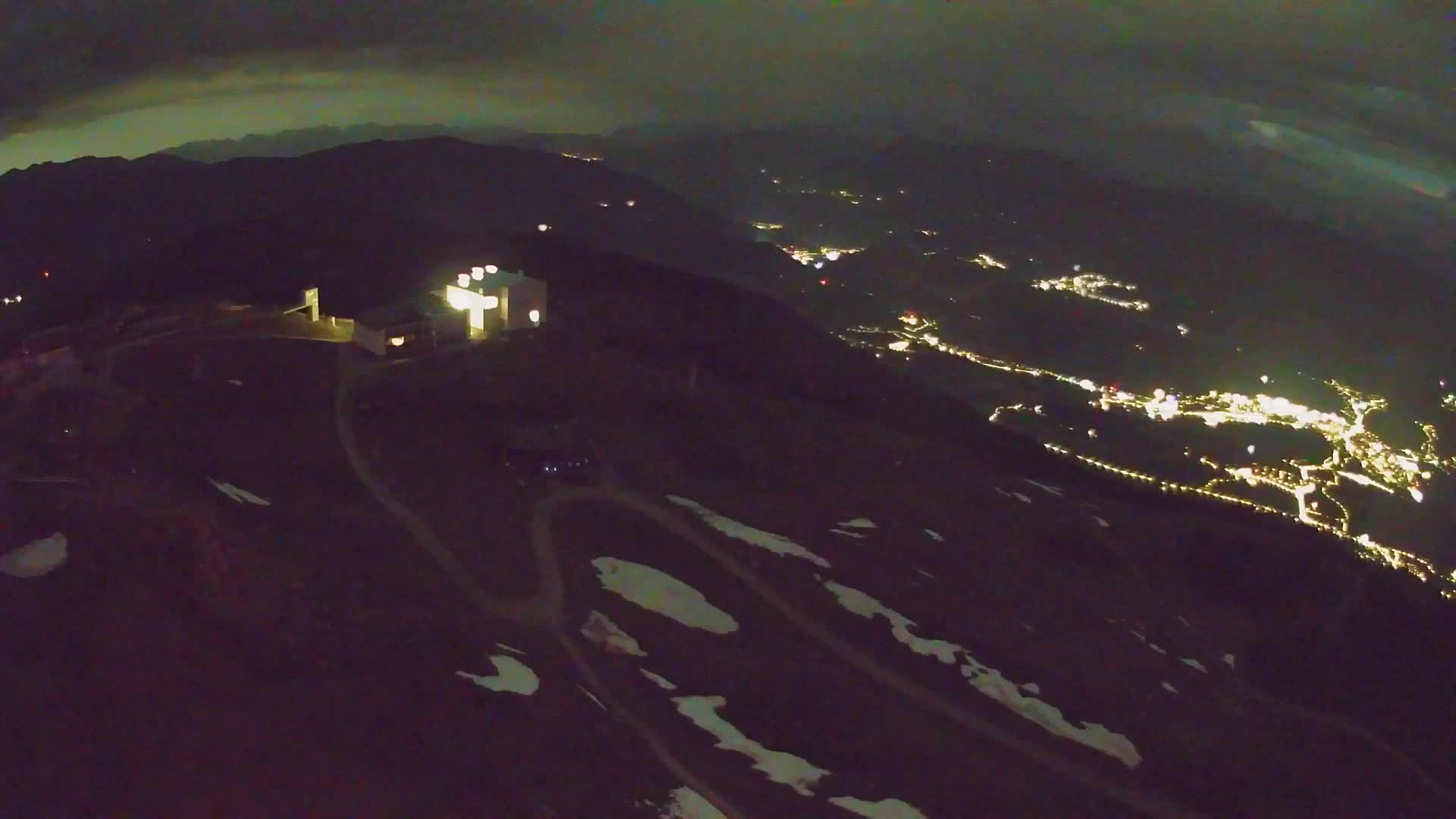 Station de ski Kronplatz sommet | vue sur Brunico
