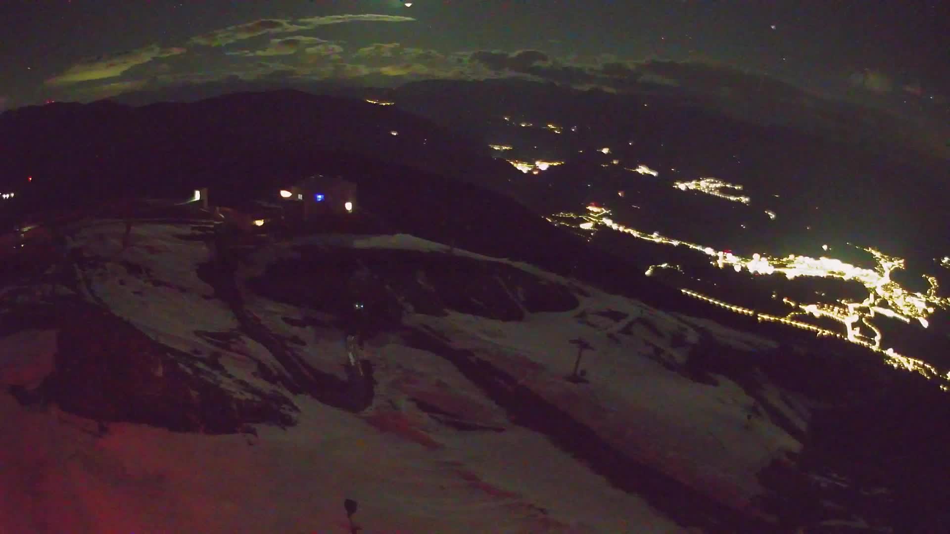 Skigebiet Kronplatz Gipfel | Blick auf Bruneck