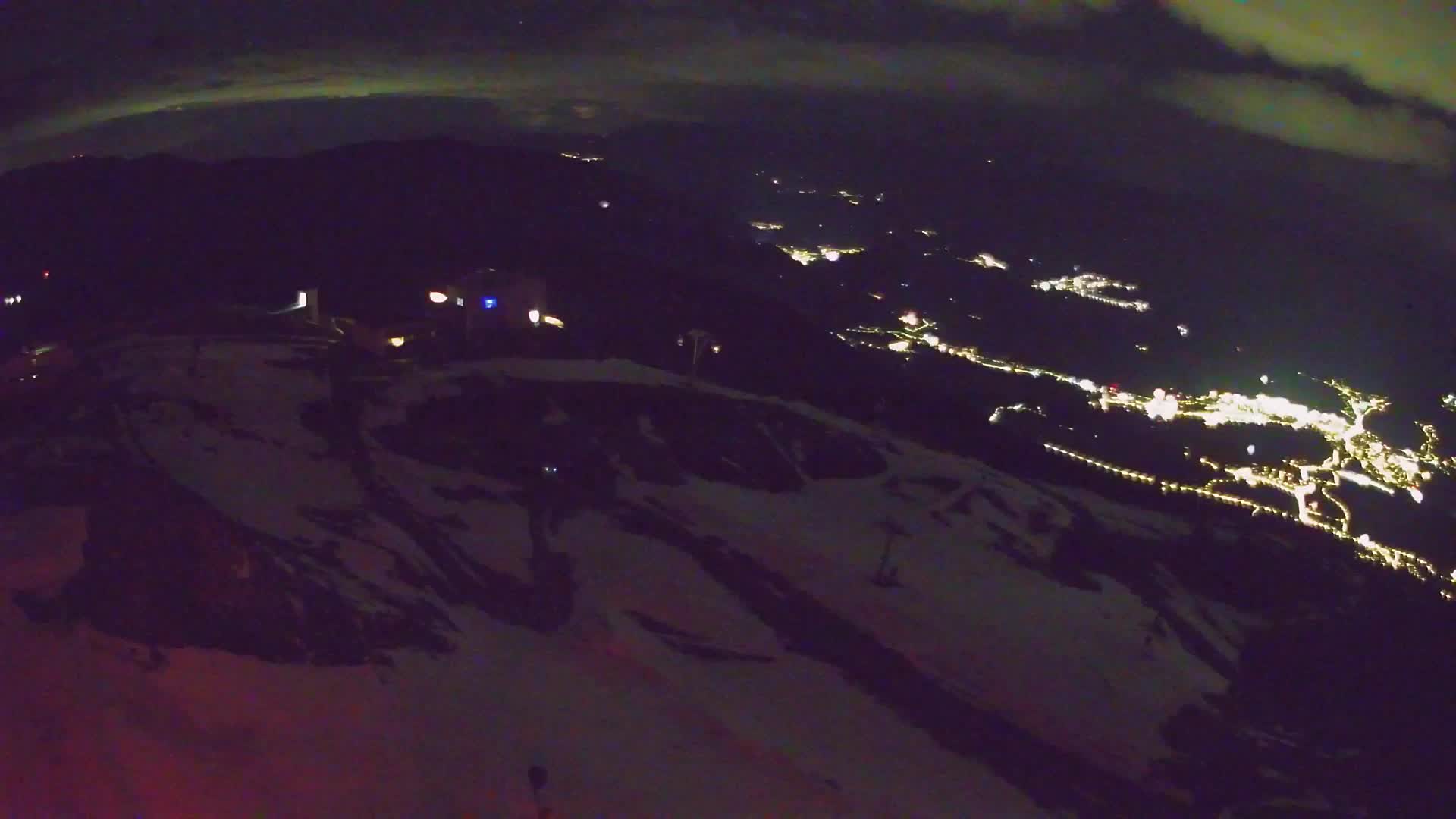 Kronplatz peak Ski resort | view to Bruneck