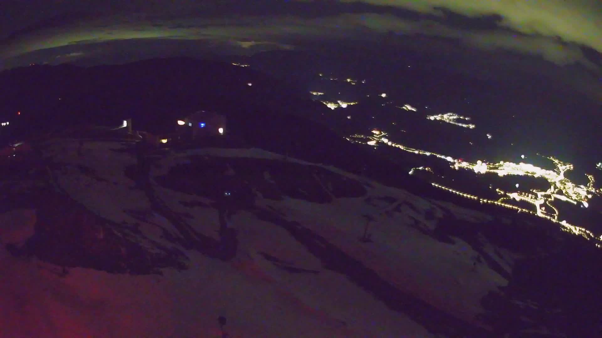 Kronplatz peak Ski resort | view to Bruneck