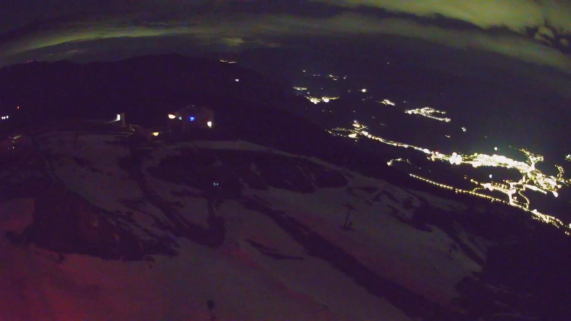 Kronplatz peak Ski resort | view to Bruneck