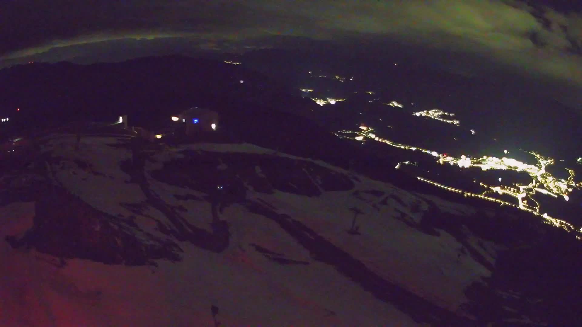 Kronplatz peak Ski resort | view to Bruneck