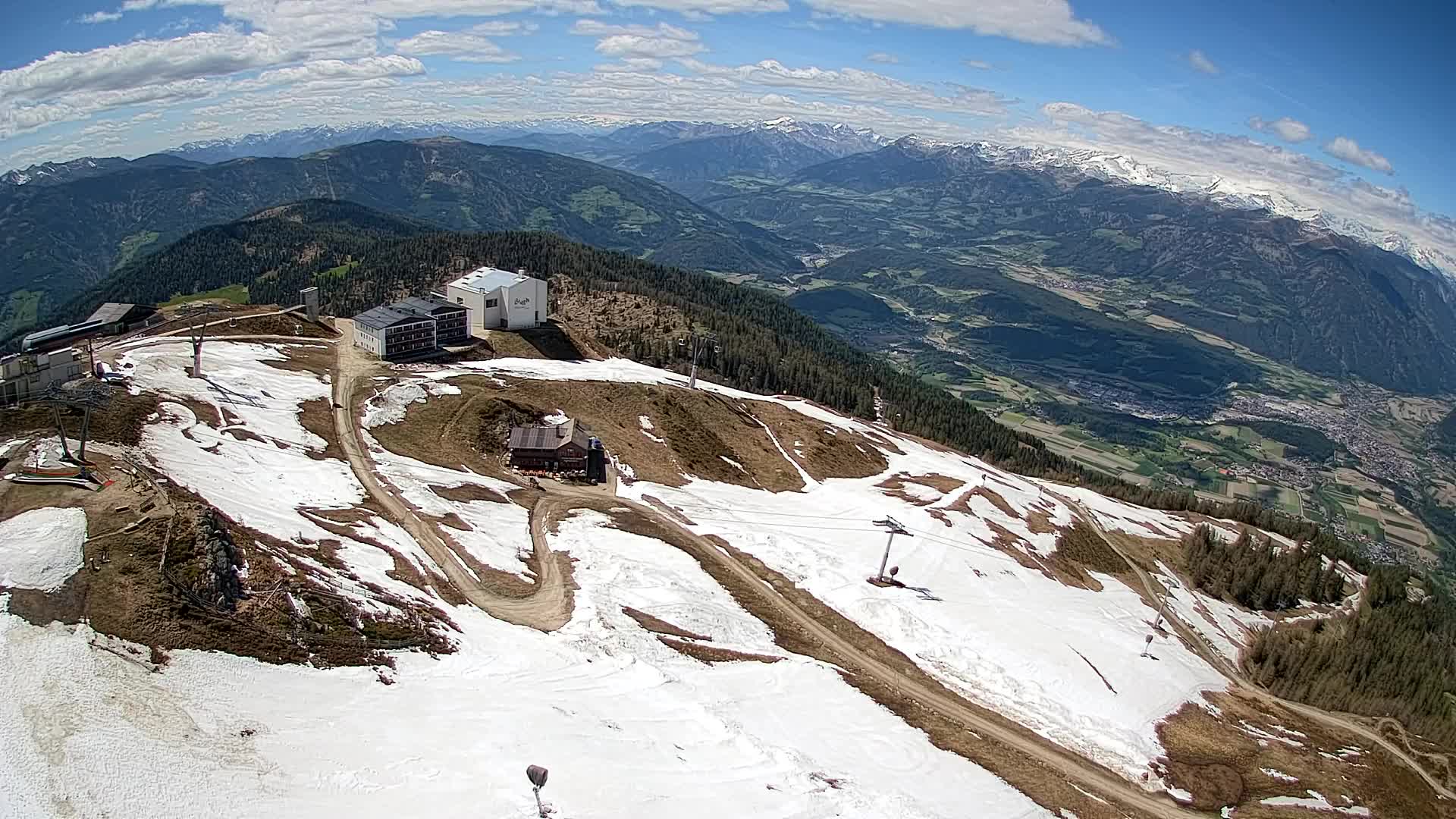 Smučišče Kronplatz – vrh | pogled na Bruneck