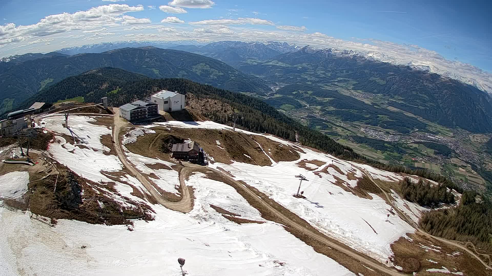 Smučišče Kronplatz – vrh | pogled na Bruneck