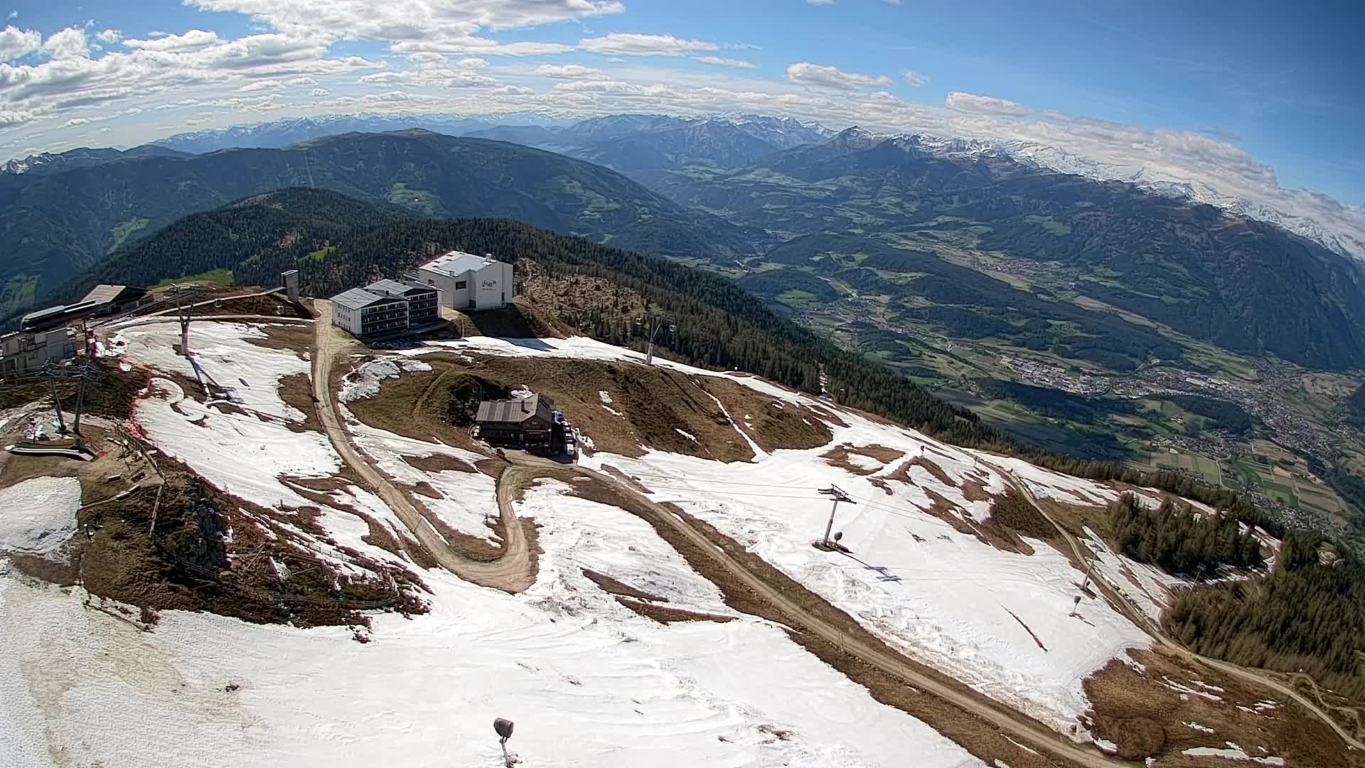 Smučišče Kronplatz – vrh | pogled na Bruneck