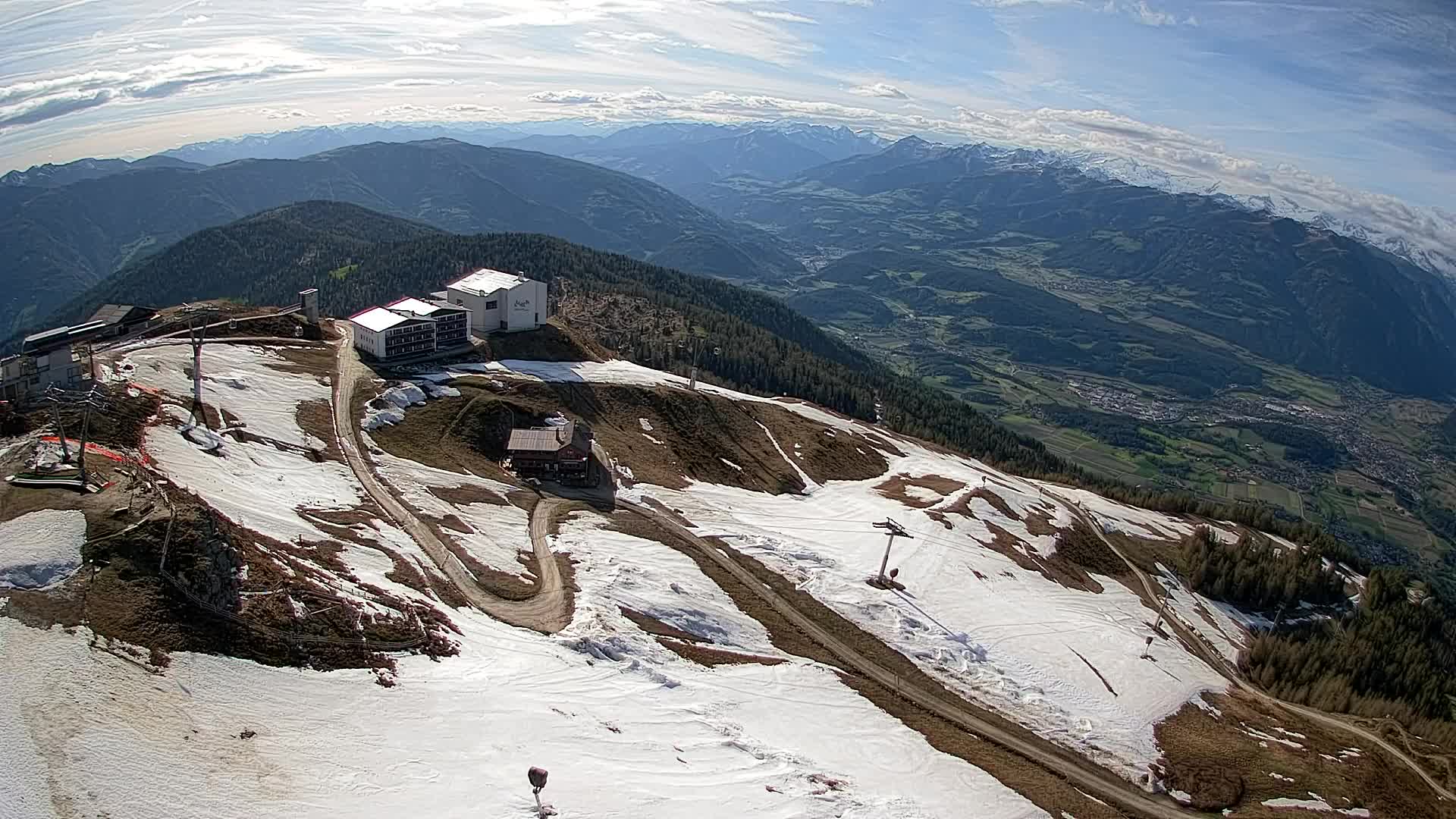 Smučišče Kronplatz – vrh | pogled na Bruneck