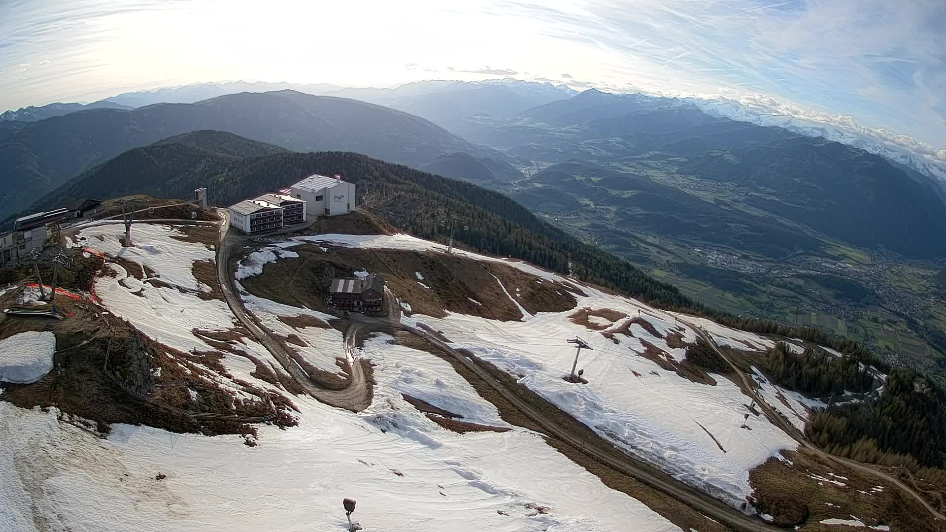 Kronplatz peak Ski resort | view to Bruneck