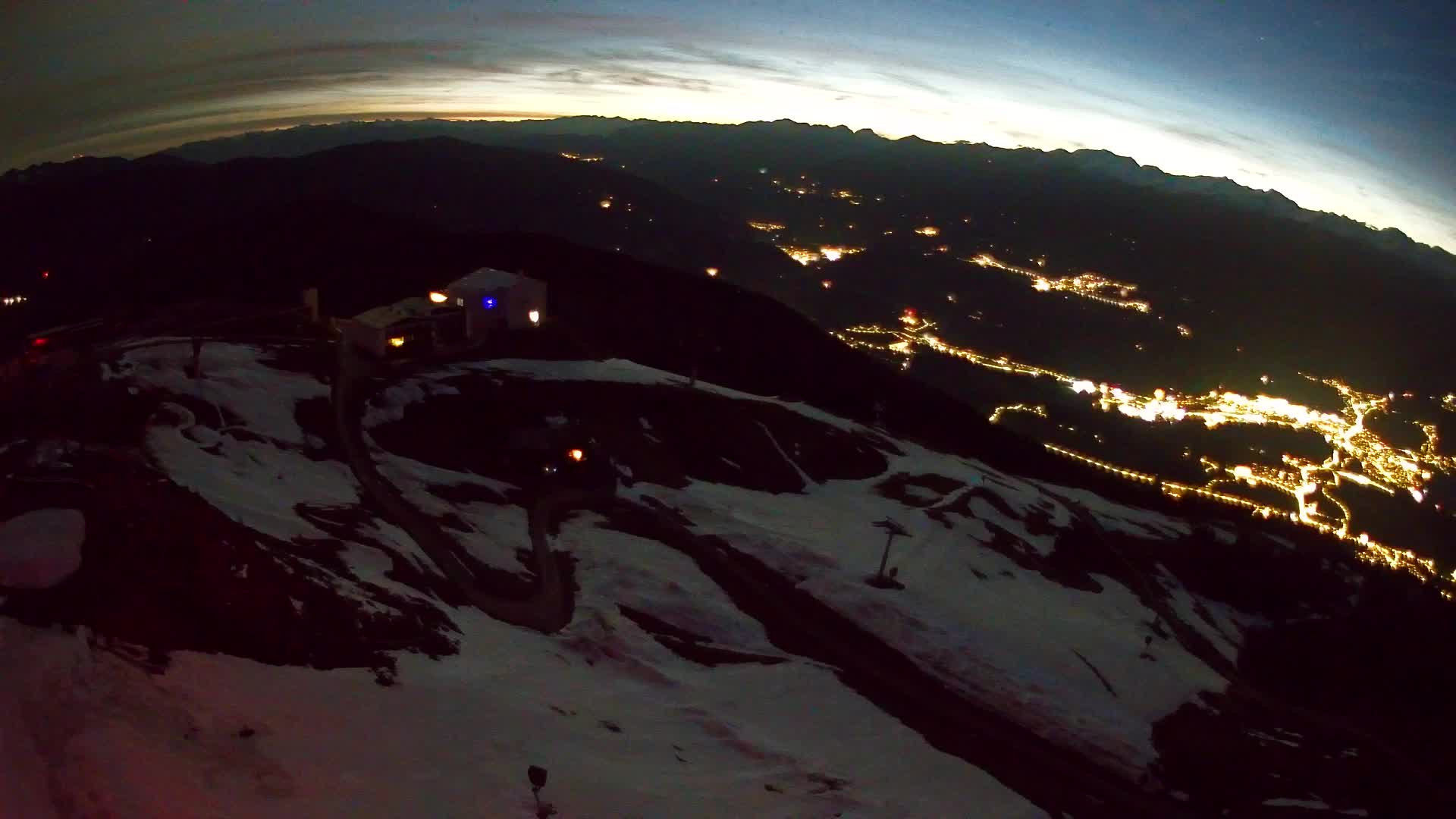 Smučišče Kronplatz – vrh | pogled na Bruneck