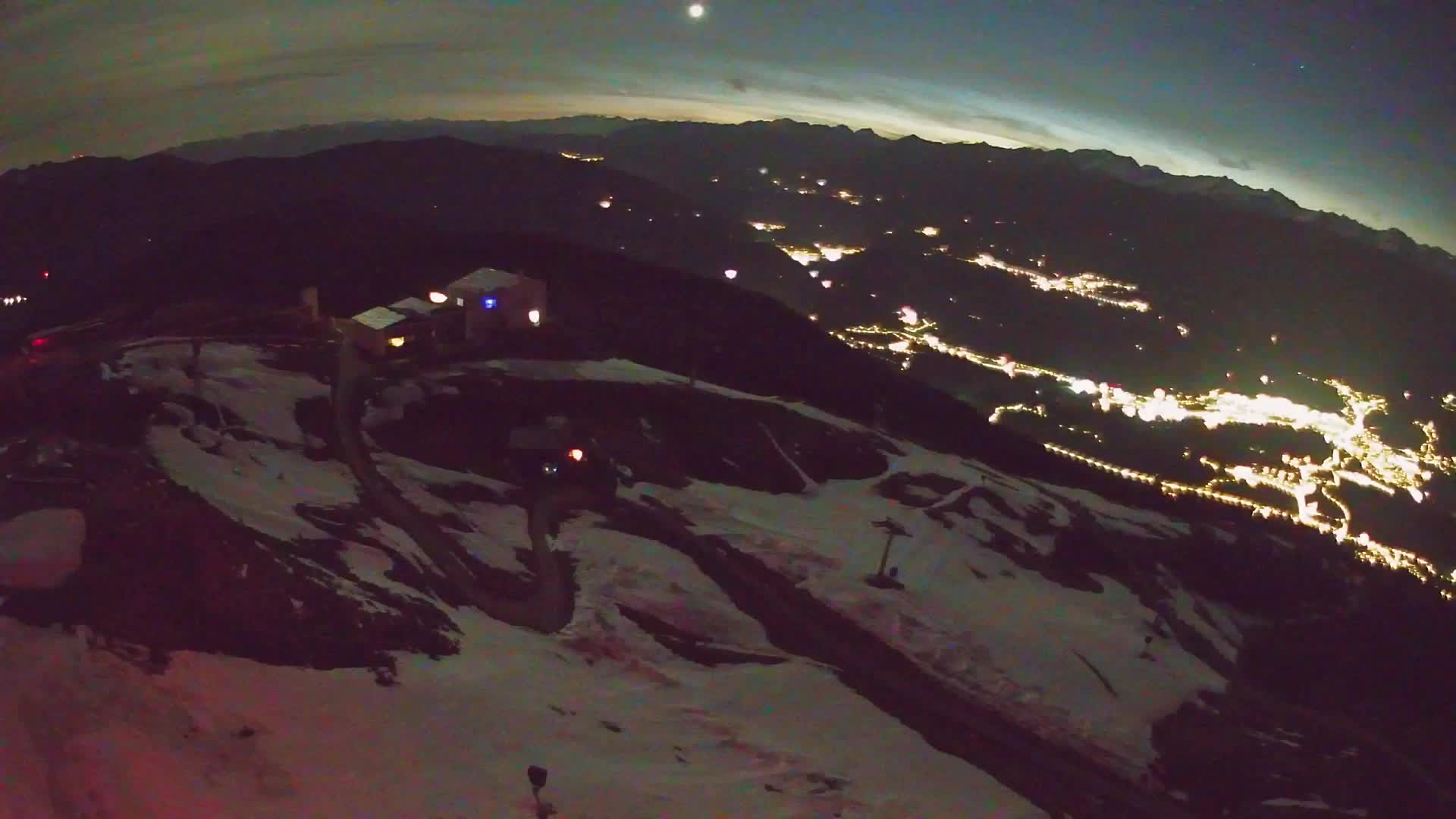Smučišče Kronplatz – vrh | pogled na Bruneck