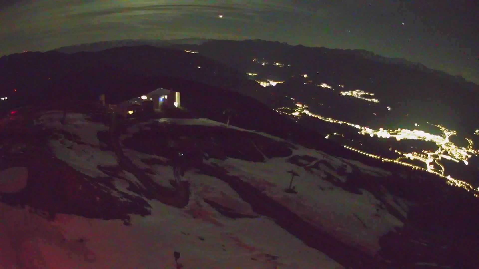 Kronplatz peak Ski resort | view to Bruneck