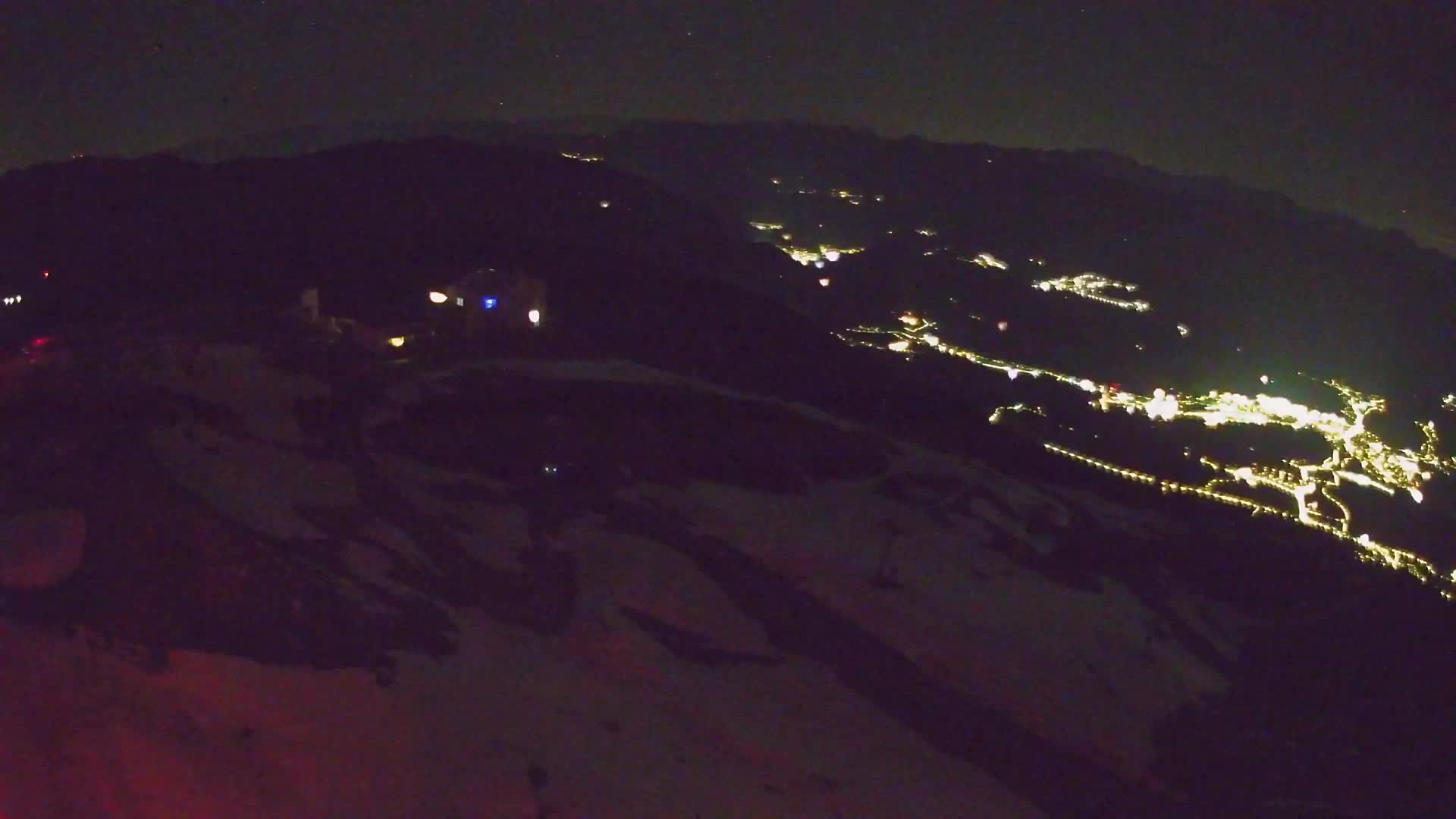 Skigebiet Kronplatz Gipfel | Blick auf Bruneck