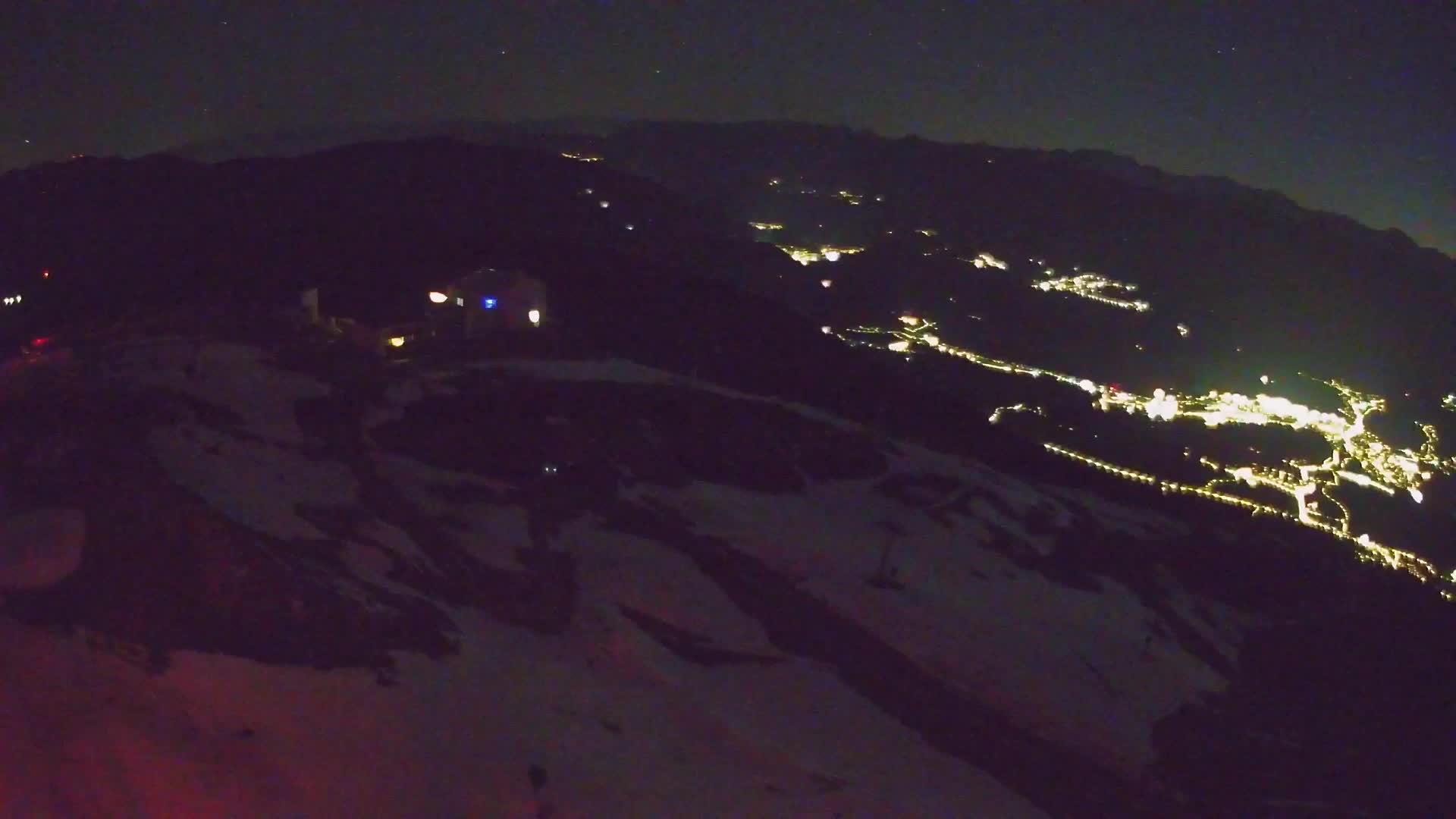 Kronplatz peak Ski resort | view to Bruneck