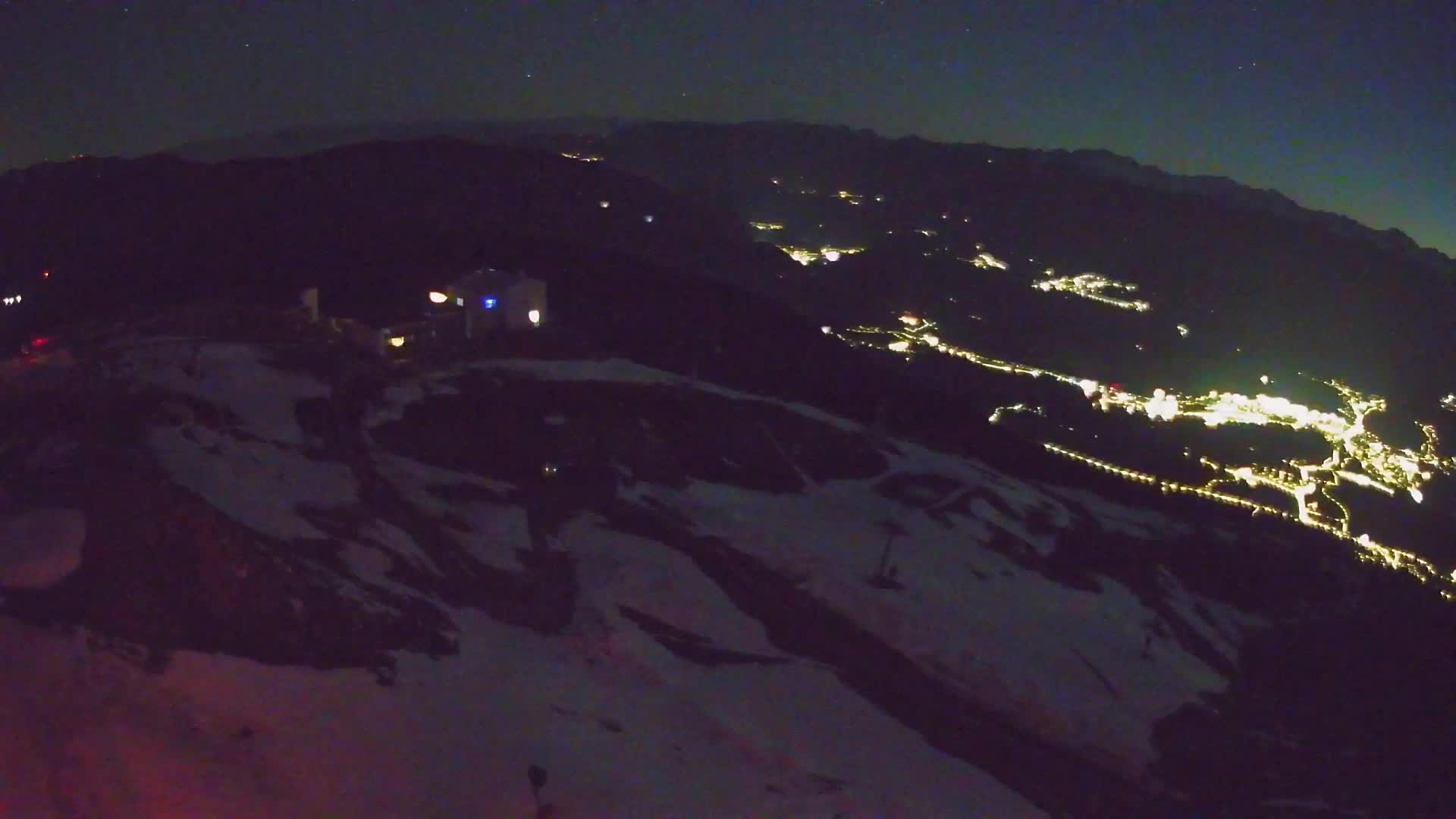 Kronplatz peak Ski resort | view to Bruneck