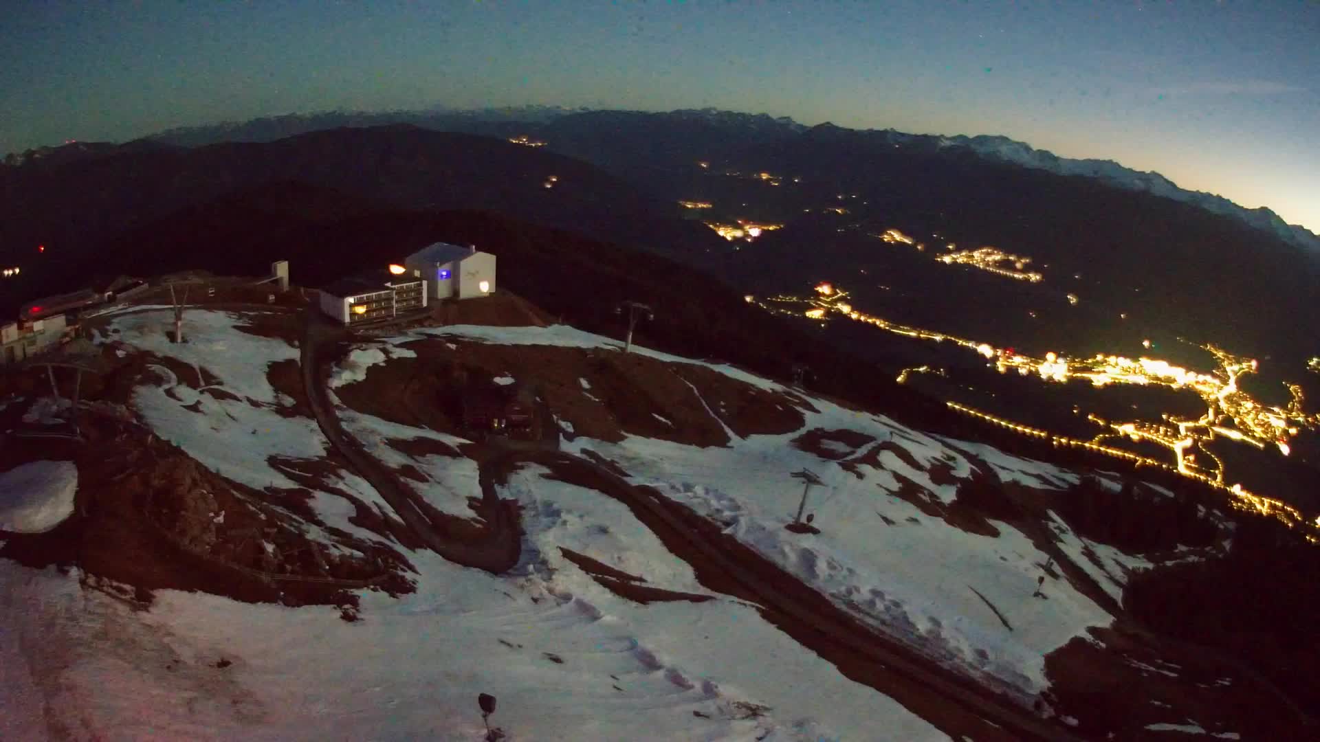 Smučišče Kronplatz – vrh | pogled na Bruneck