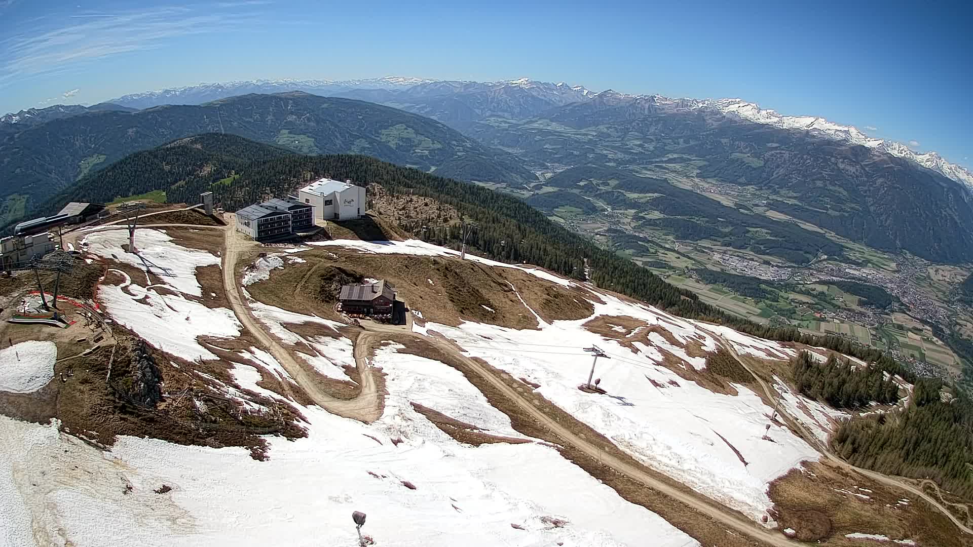 Smučišče Kronplatz – vrh | pogled na Bruneck