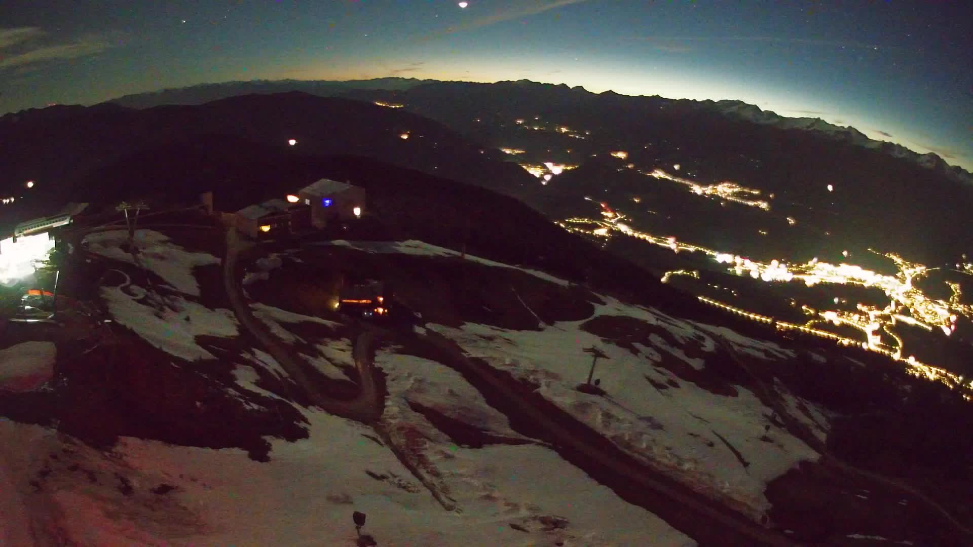 Smučišče Kronplatz – vrh | pogled na Bruneck