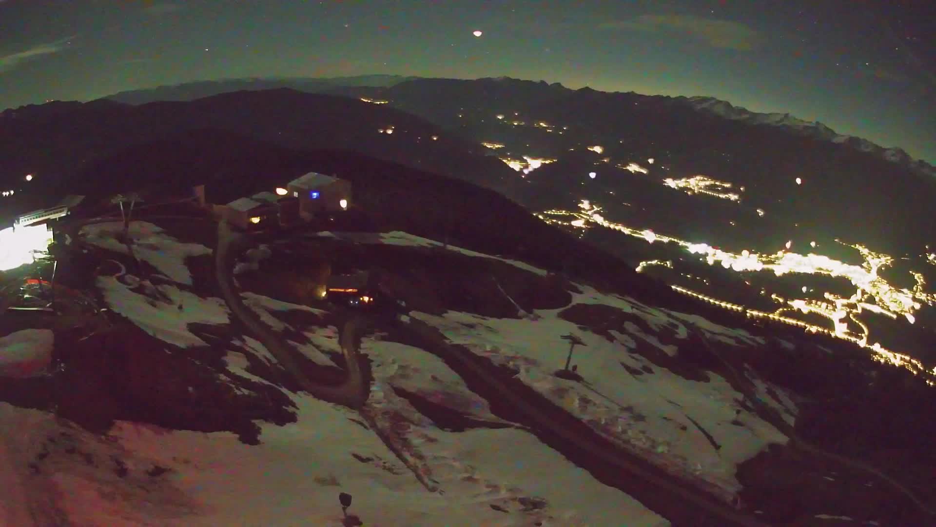 Smučišče Kronplatz – vrh | pogled na Bruneck